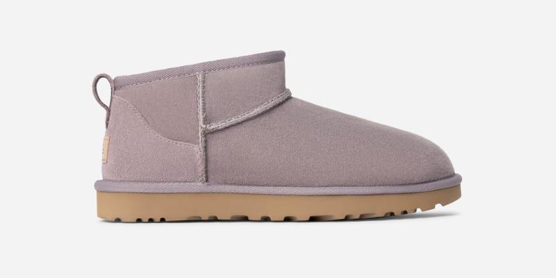 UGG Womens Classic Ultra Mini Sheepskin Classic Boots Product Image