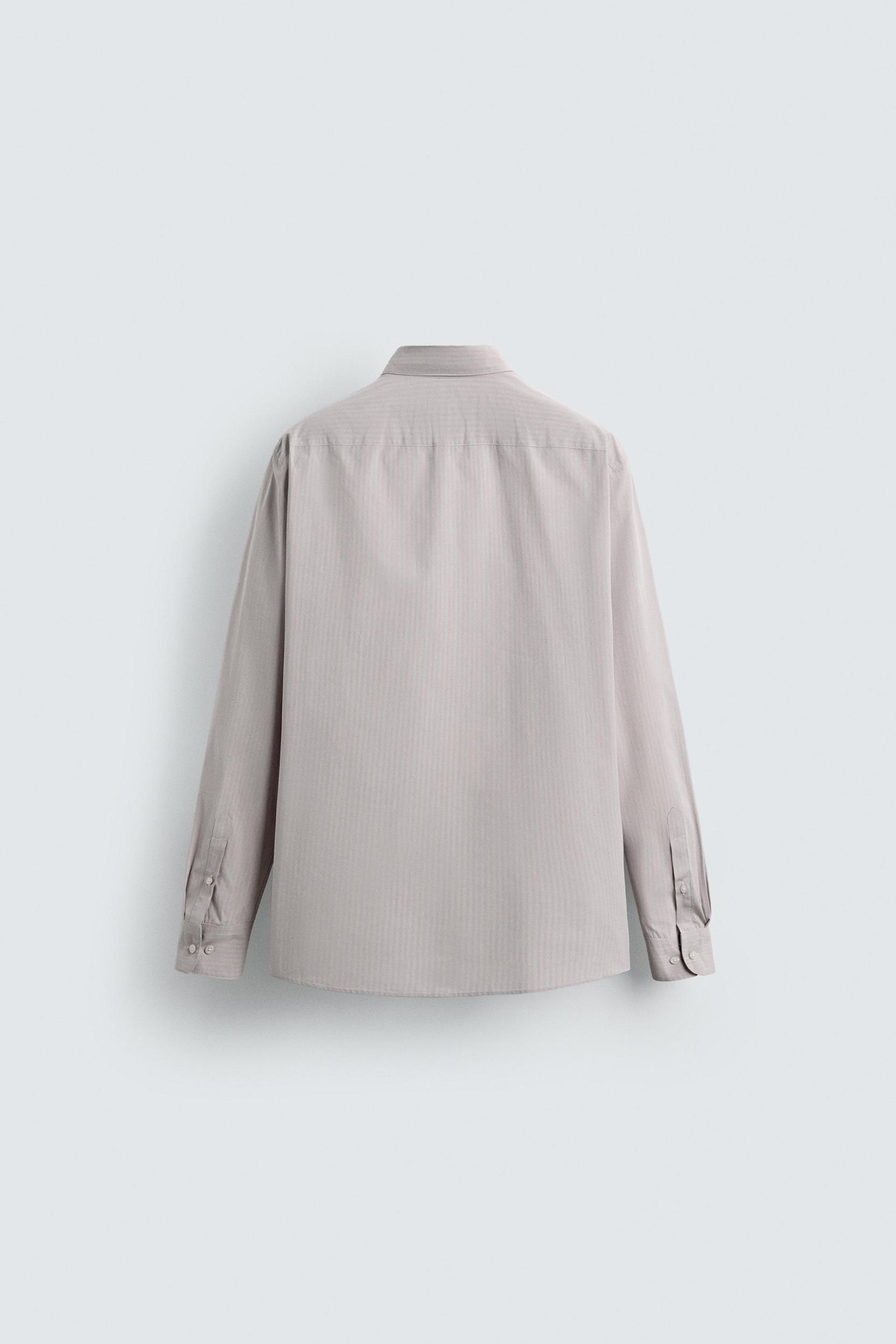 STRIPED JACQUARD SHIRT Product Image