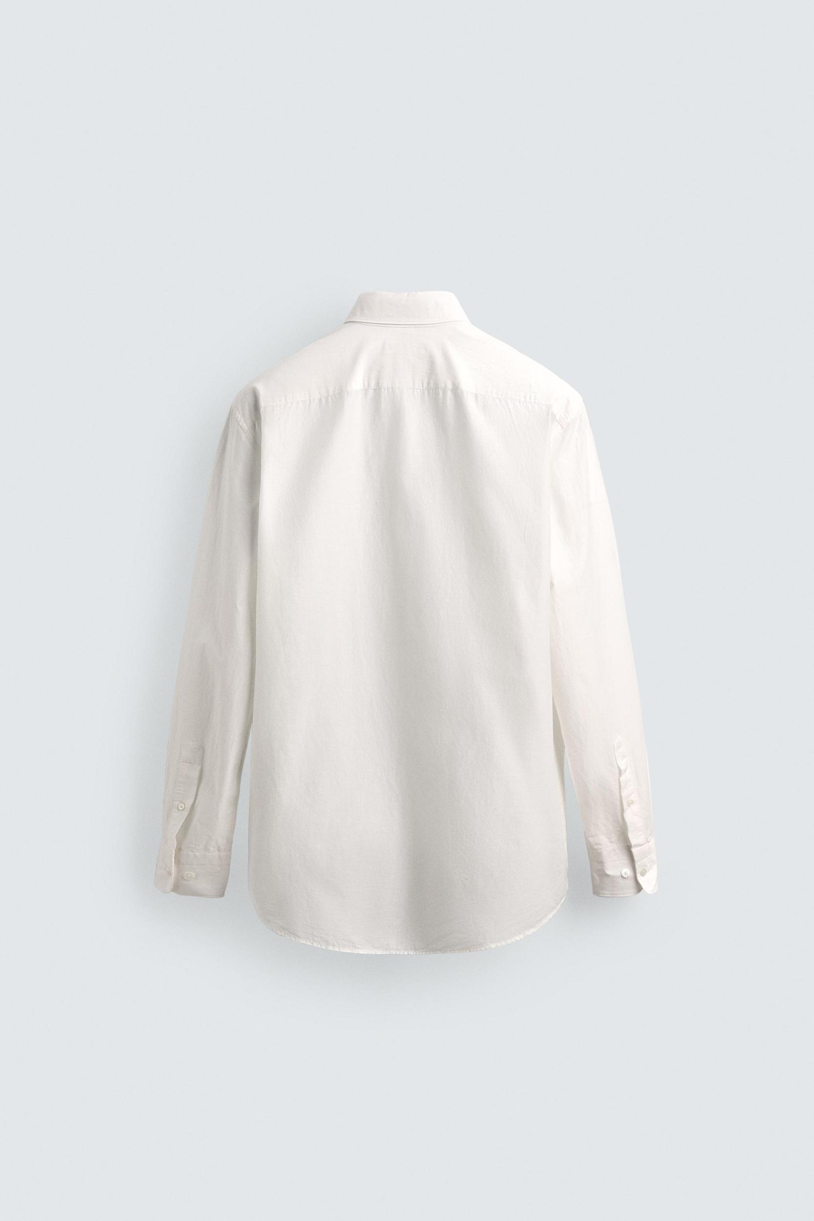 REGULAR FIT FLOWY POCKET SHIRT AARON LEVINE X ZARA Product Image