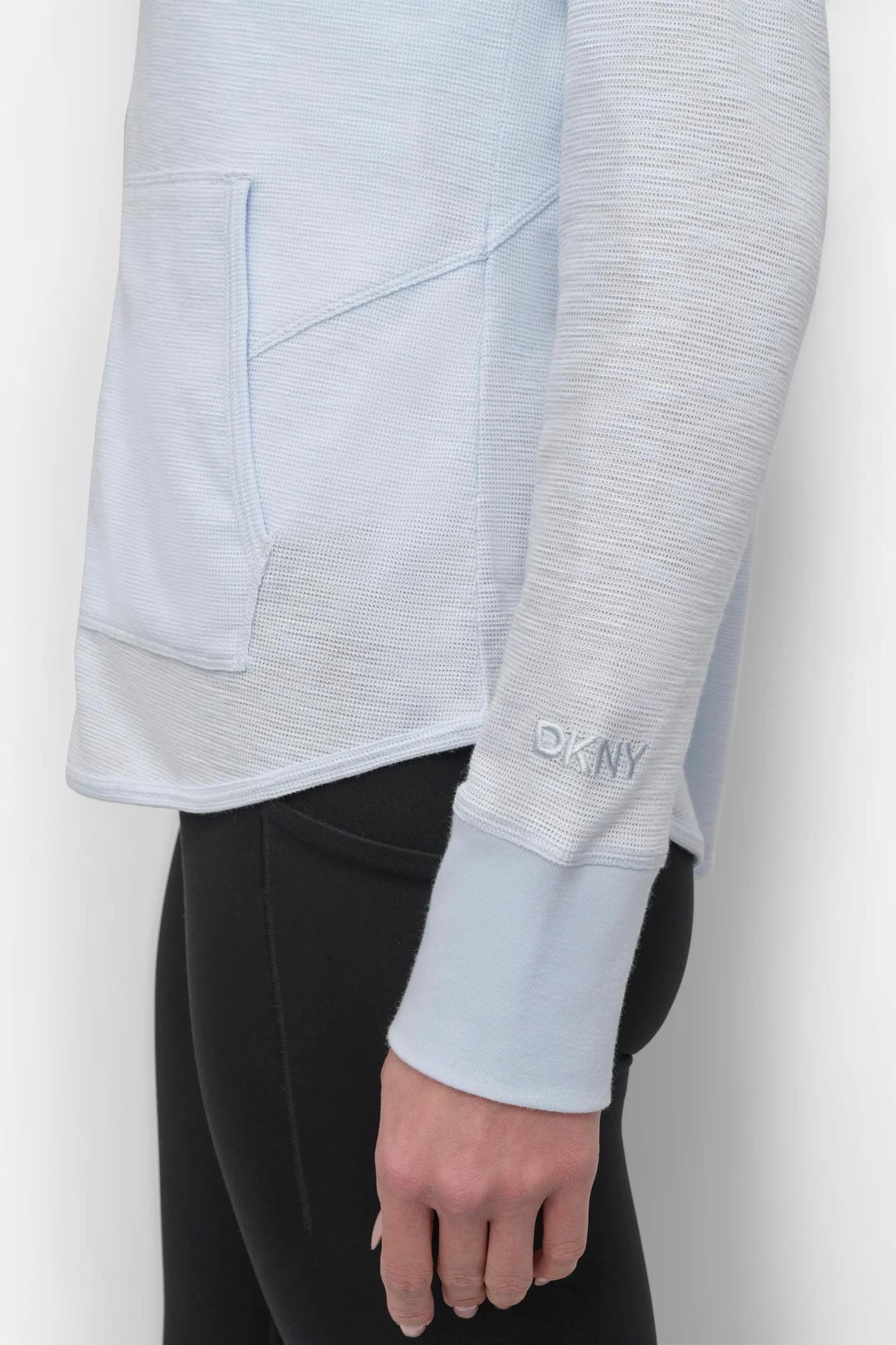 SLUB WAFFLE KNIT HOODIE Product Image