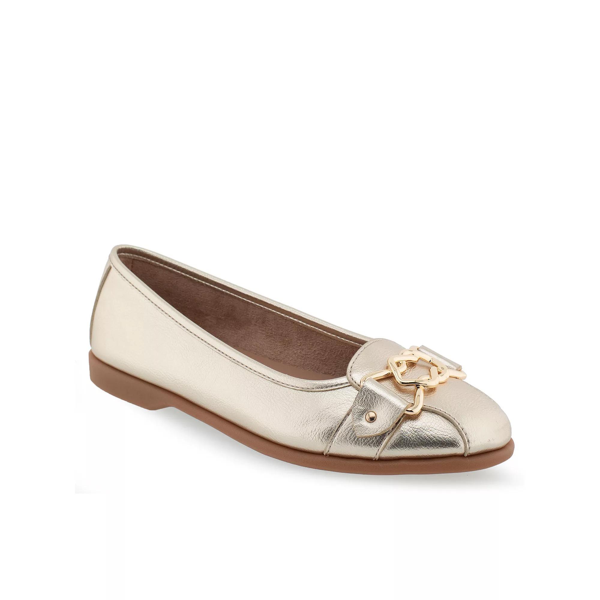 Aerosoles Bia Women's Leather Ballet Flats,  Product Image