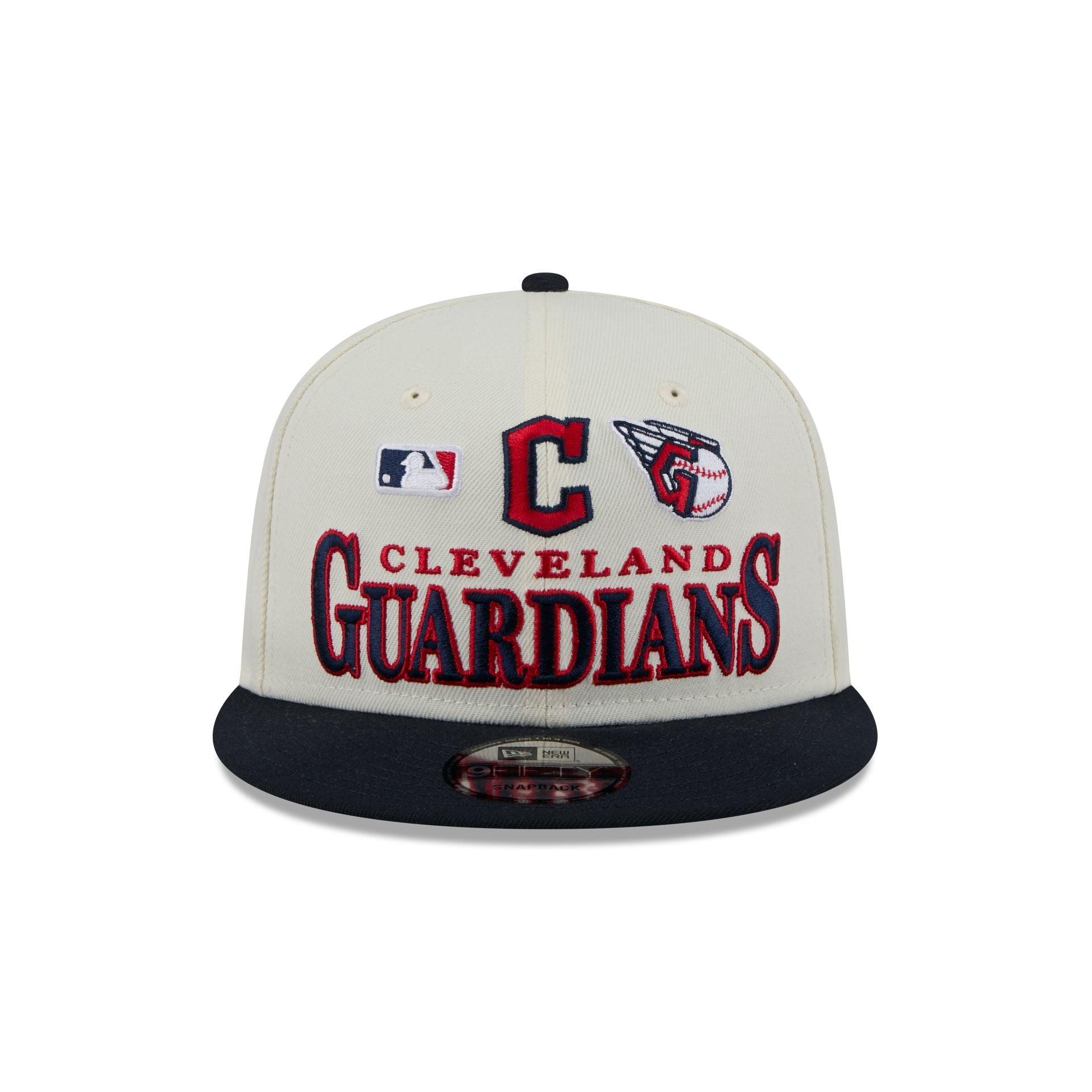 Cleveland Guardians Archive 9FIFTY Snapback Hat Male Product Image