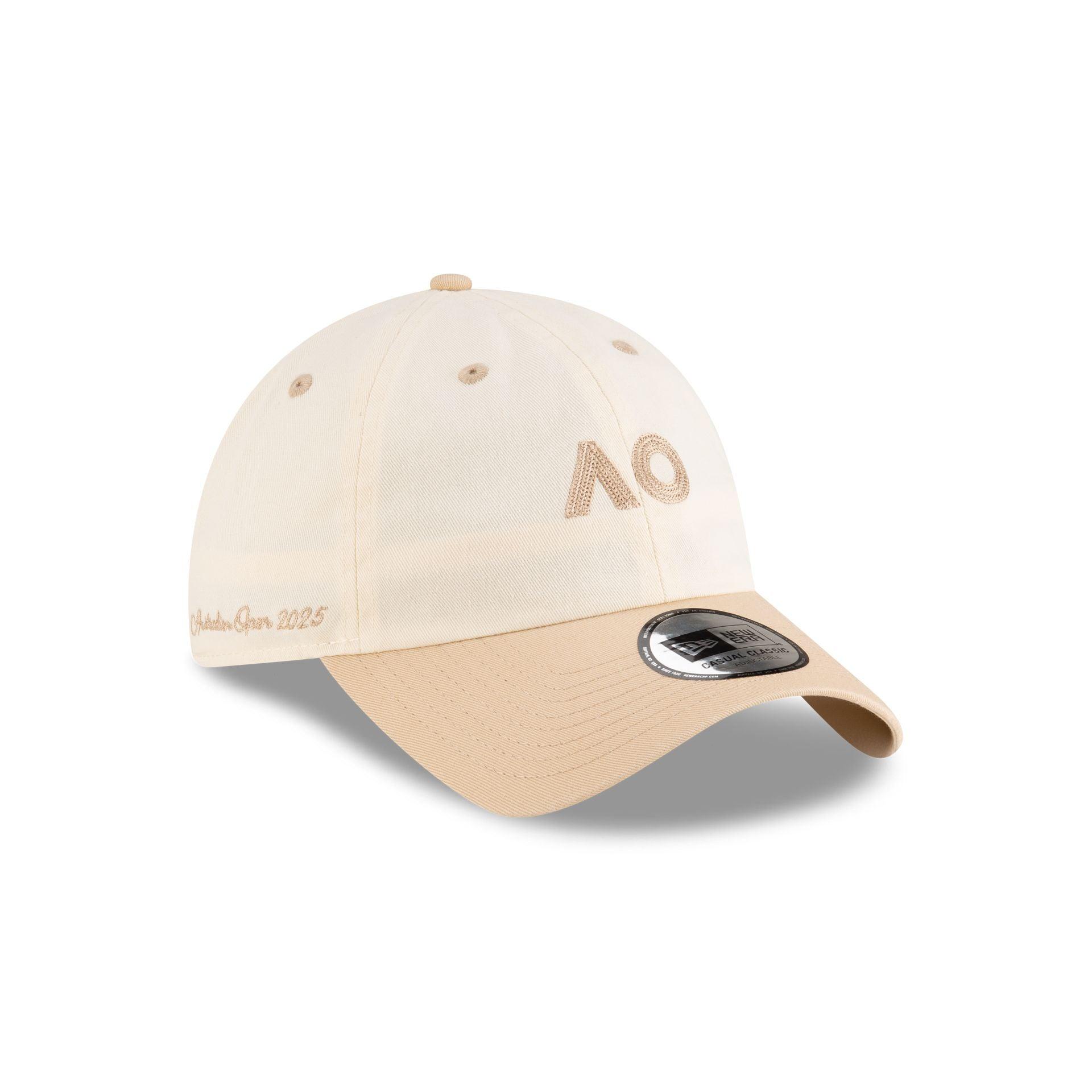2025 Australian Open Cream Oat Casual Classic Adjustable Hat Male Product Image