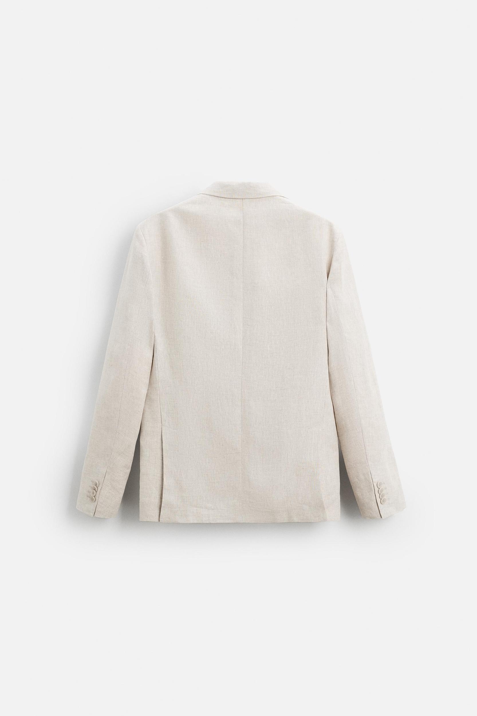 100% LINEN SUIT BLAZER Product Image