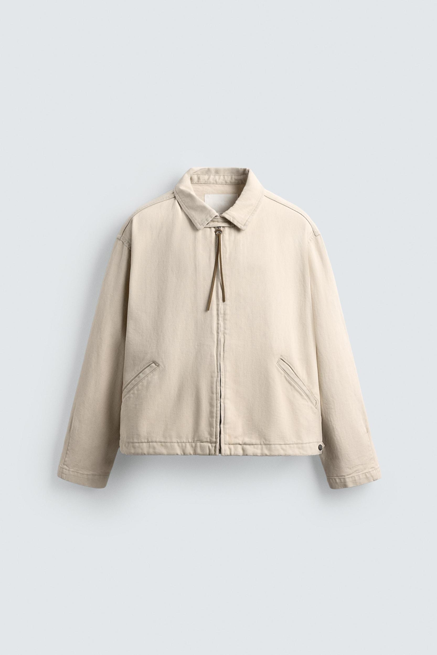 DENIM ZIP-UP JACKET Product Image