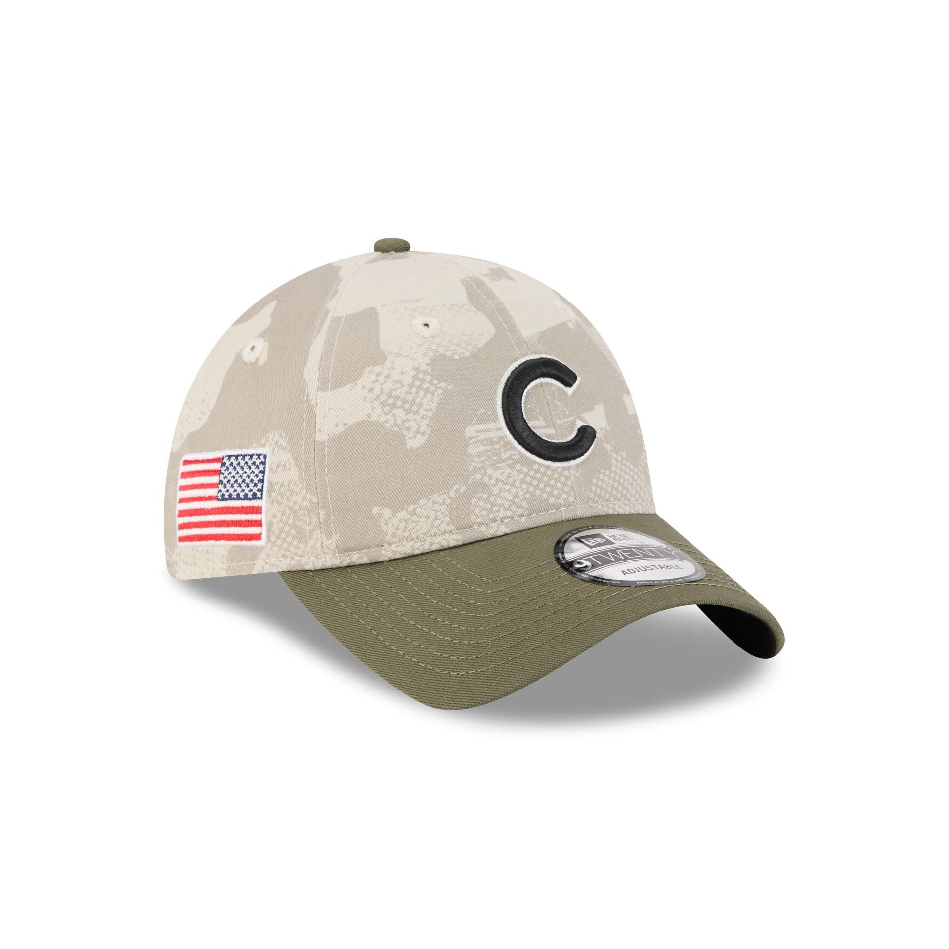 Chicago Cubs Armed Forces Day 2025 9TWENTY Adjustable Hat Male Product Image