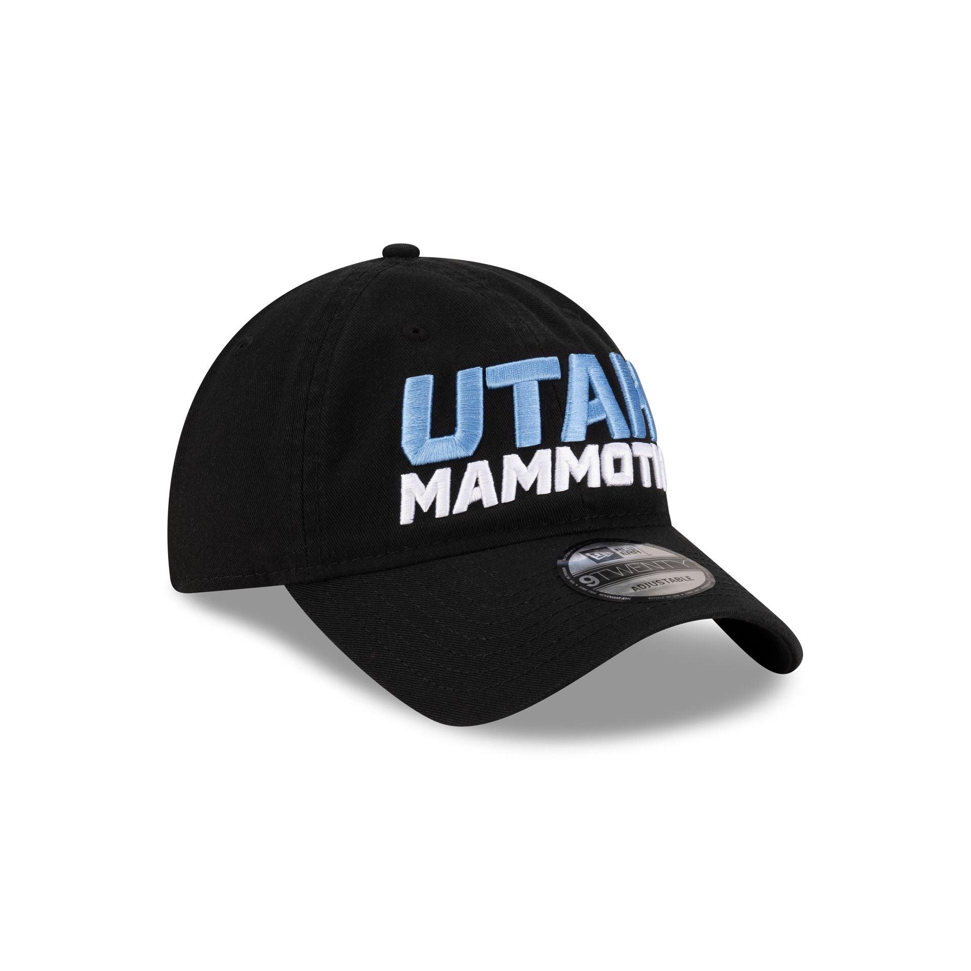 Utah Mammoth Black Stack 9TWENTY Adjustable Hat Male Product Image