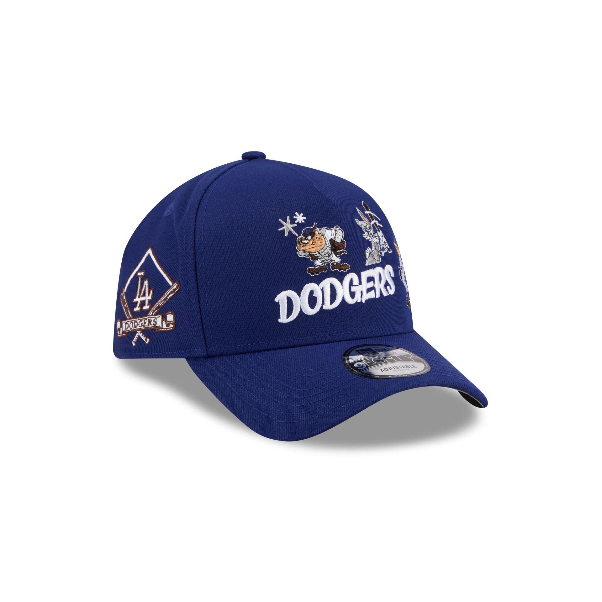 Los Angeles Dodgers Looney Tunes 9FORTY A-Frame Snapback Hat Male Product Image