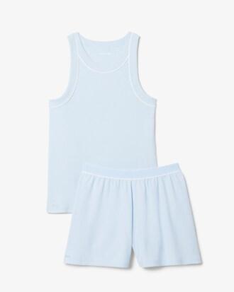 Ribbed Cotton Pyjama Set Product Image