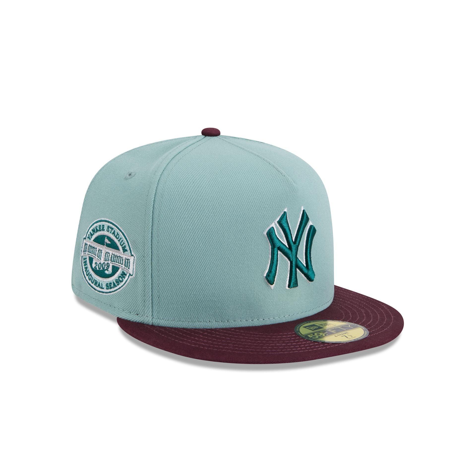 New York Yankees Beach Kiss Blue 59FIFTY A-Frame Fitted Hat Male Product Image