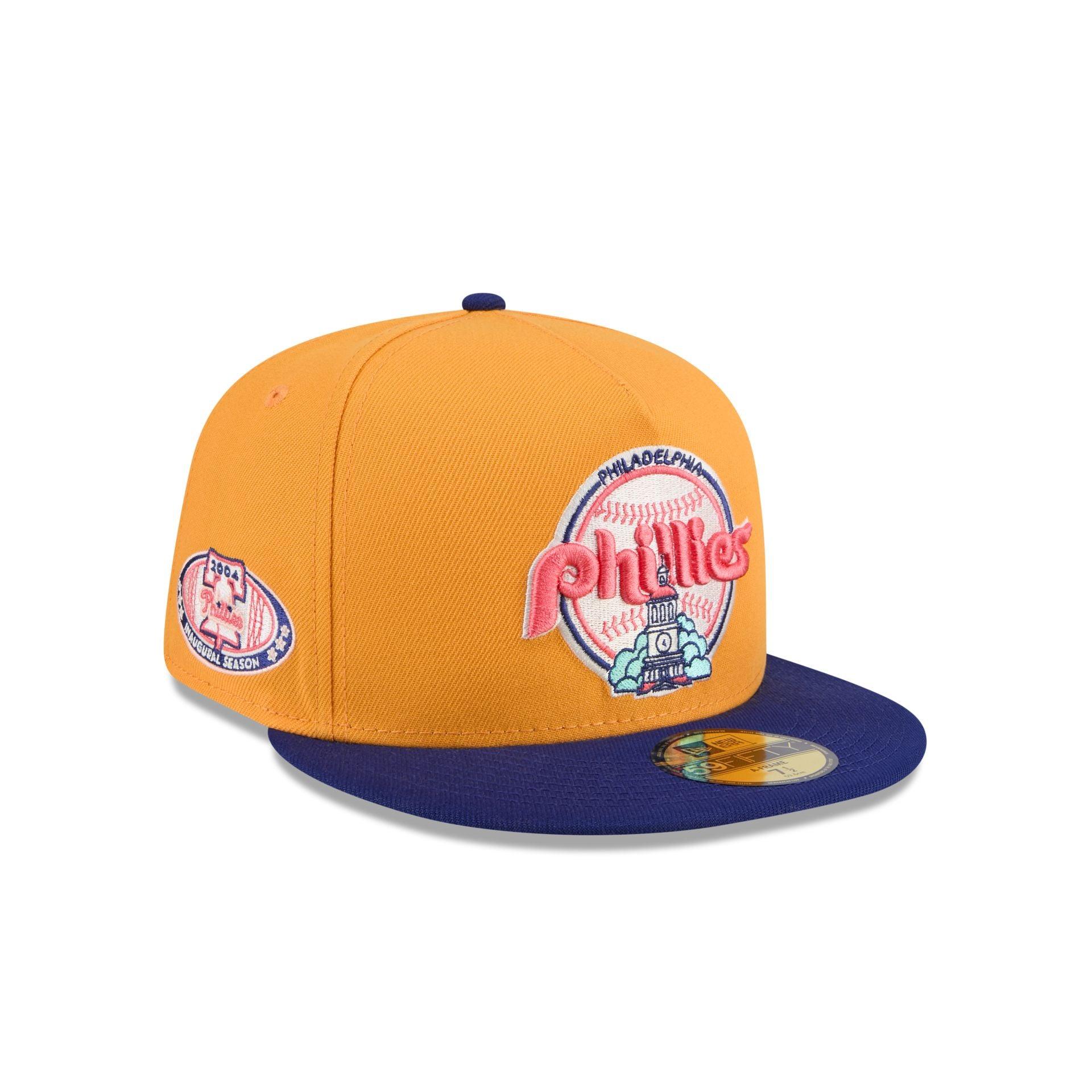 Philadelphia Phillies Gold 59FIFTY A-Frame Fitted Hat Male Product Image