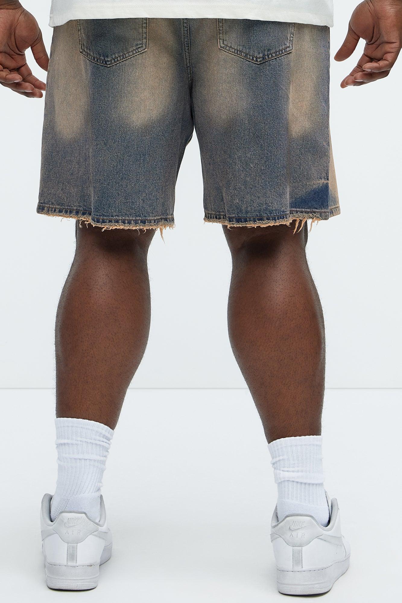 Venice Vintage Relaxed Denim Shorts - Vintage Wash Product Image