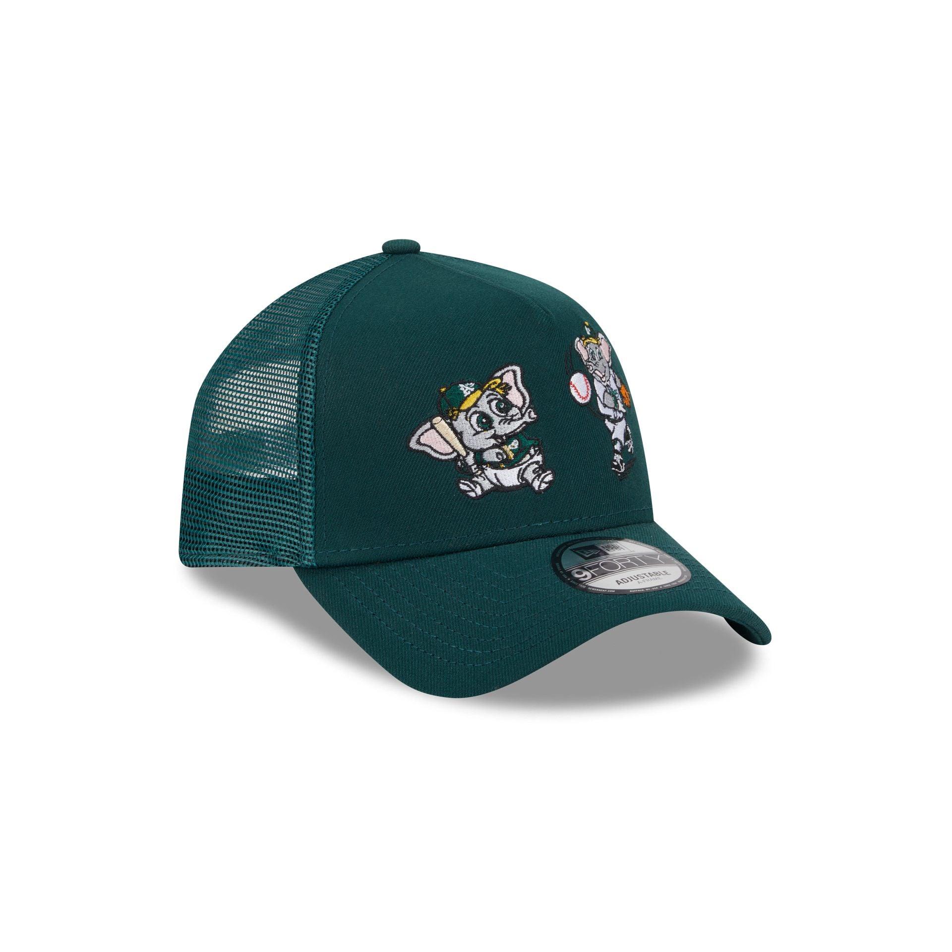 Athletics Generation Mascots 9FORTY A-Frame Trucker Hat Male Product Image