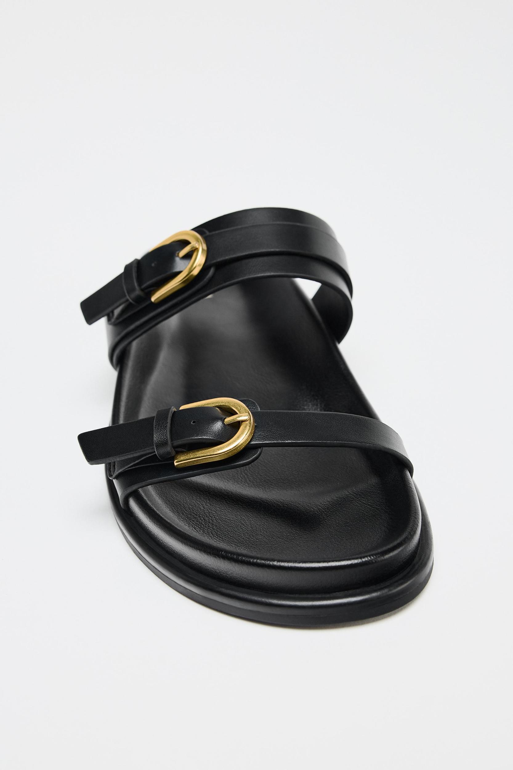 BUCKLED SANDALS Product Image