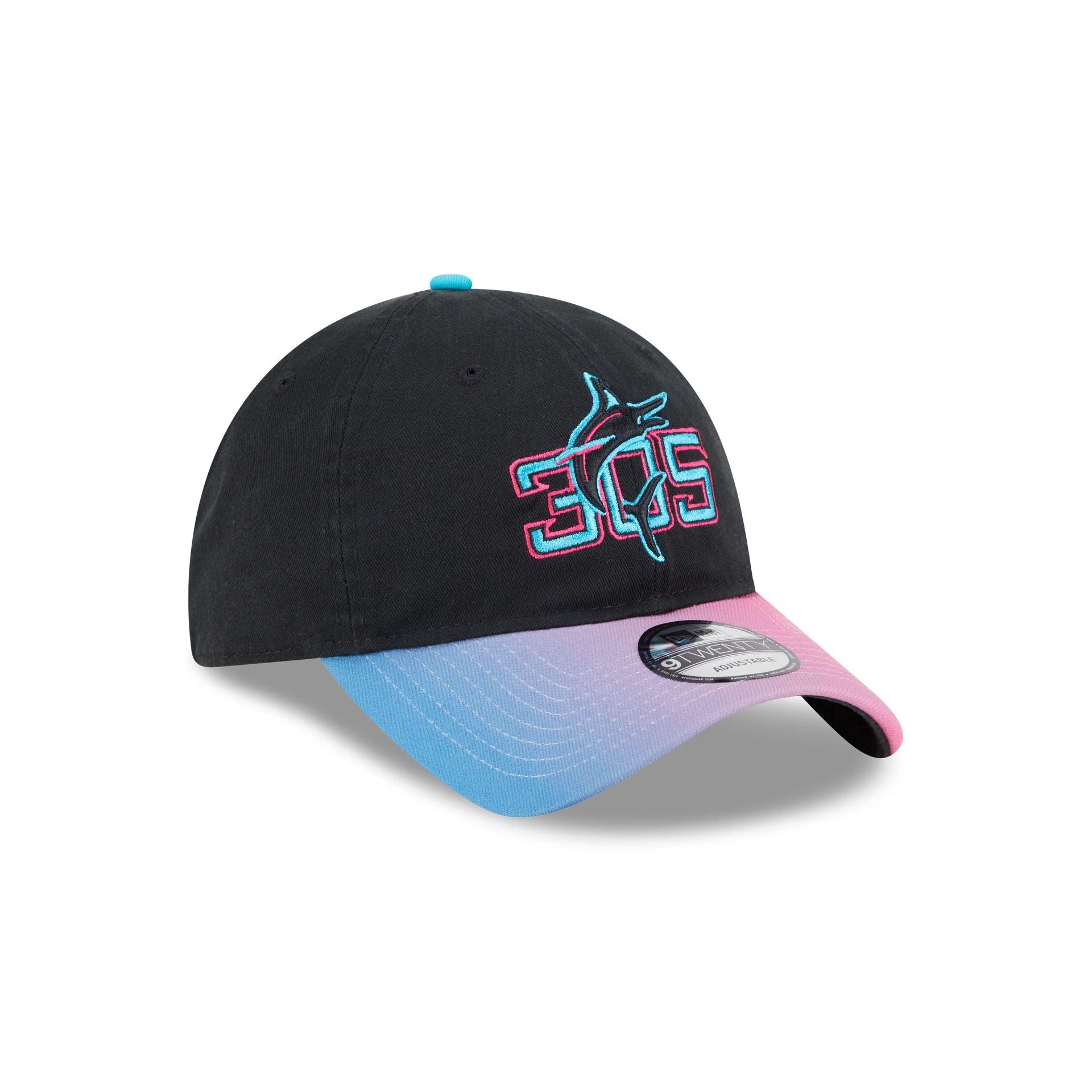 Miami Marlins City Connect 9TWENTY Adjustable Hat Male Product Image