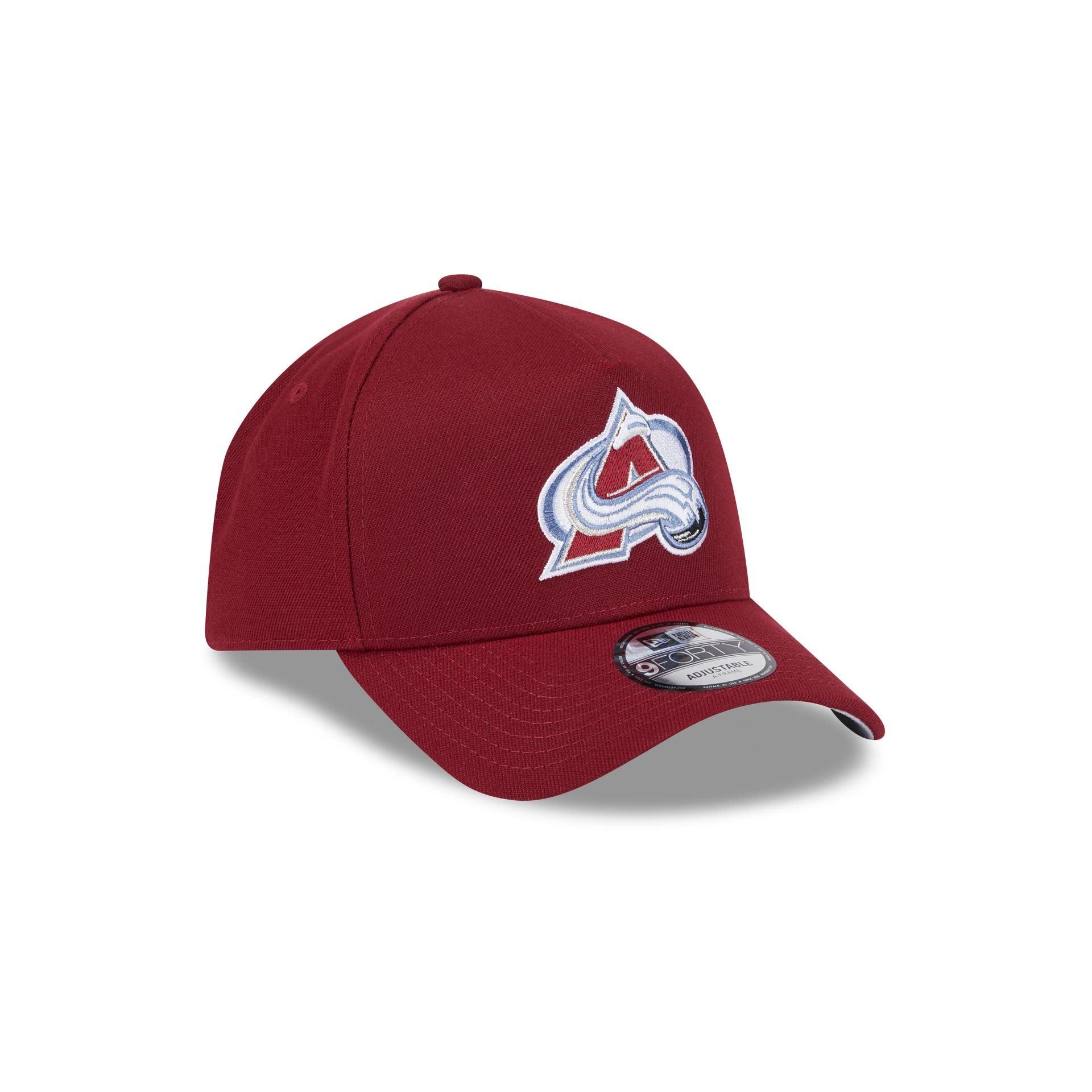 Colorado Avalanche Team 9FORTY A-Frame Snapback Hat Male Product Image
