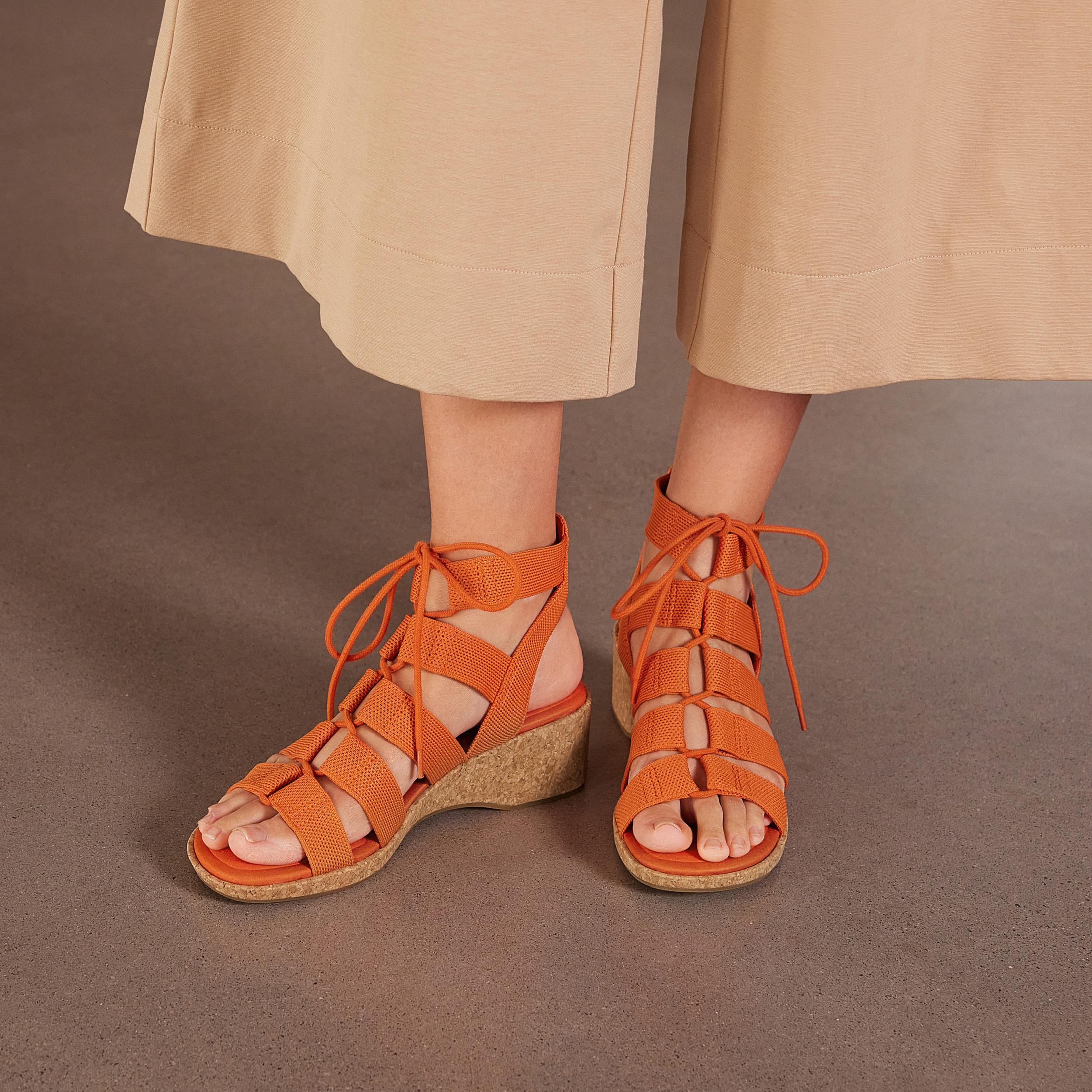 Strap Wedge Sandals (Heidi) Product Image