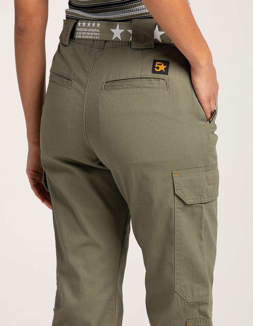 FIVESTAR GENERAL CO. Sierra Womens Cargo Pants - OLIVE Product Image