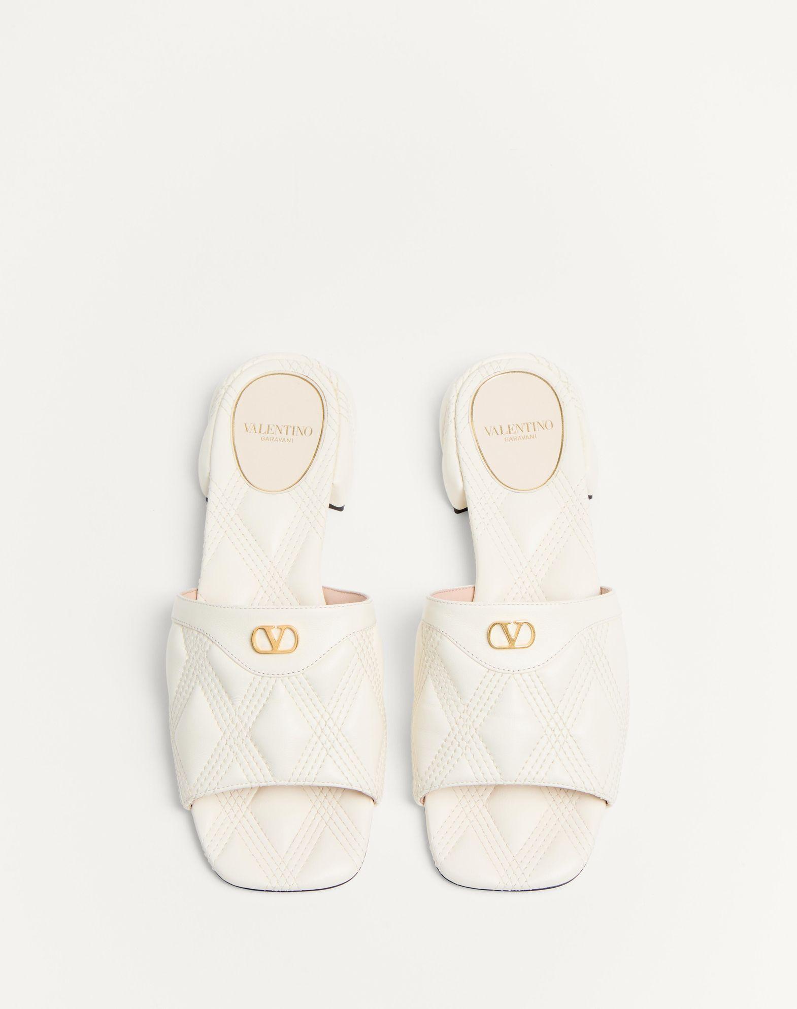 Quiltie 67 Quilted Nappa Leather Slide Sandal 20Mm Product Image