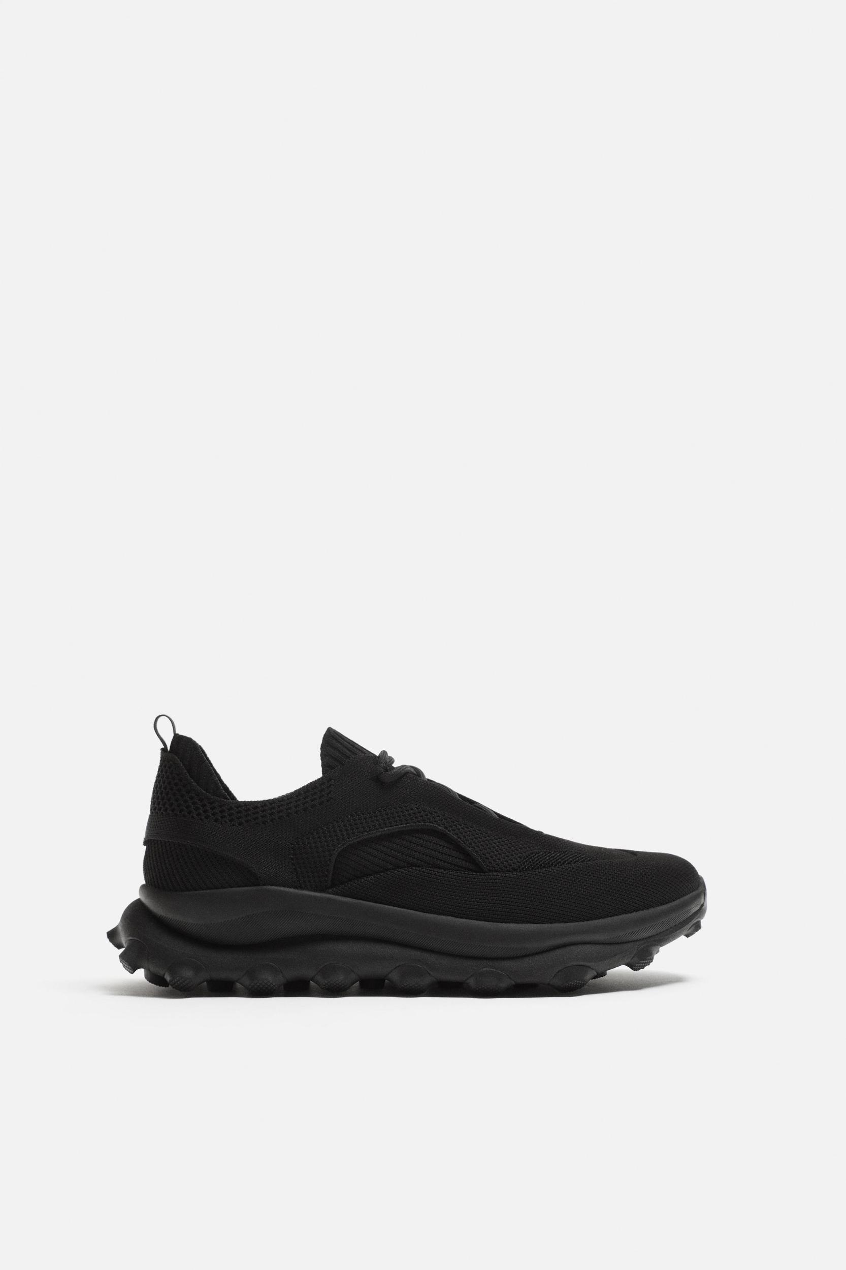 KNIT CHUNKY SNEAKERS Product Image