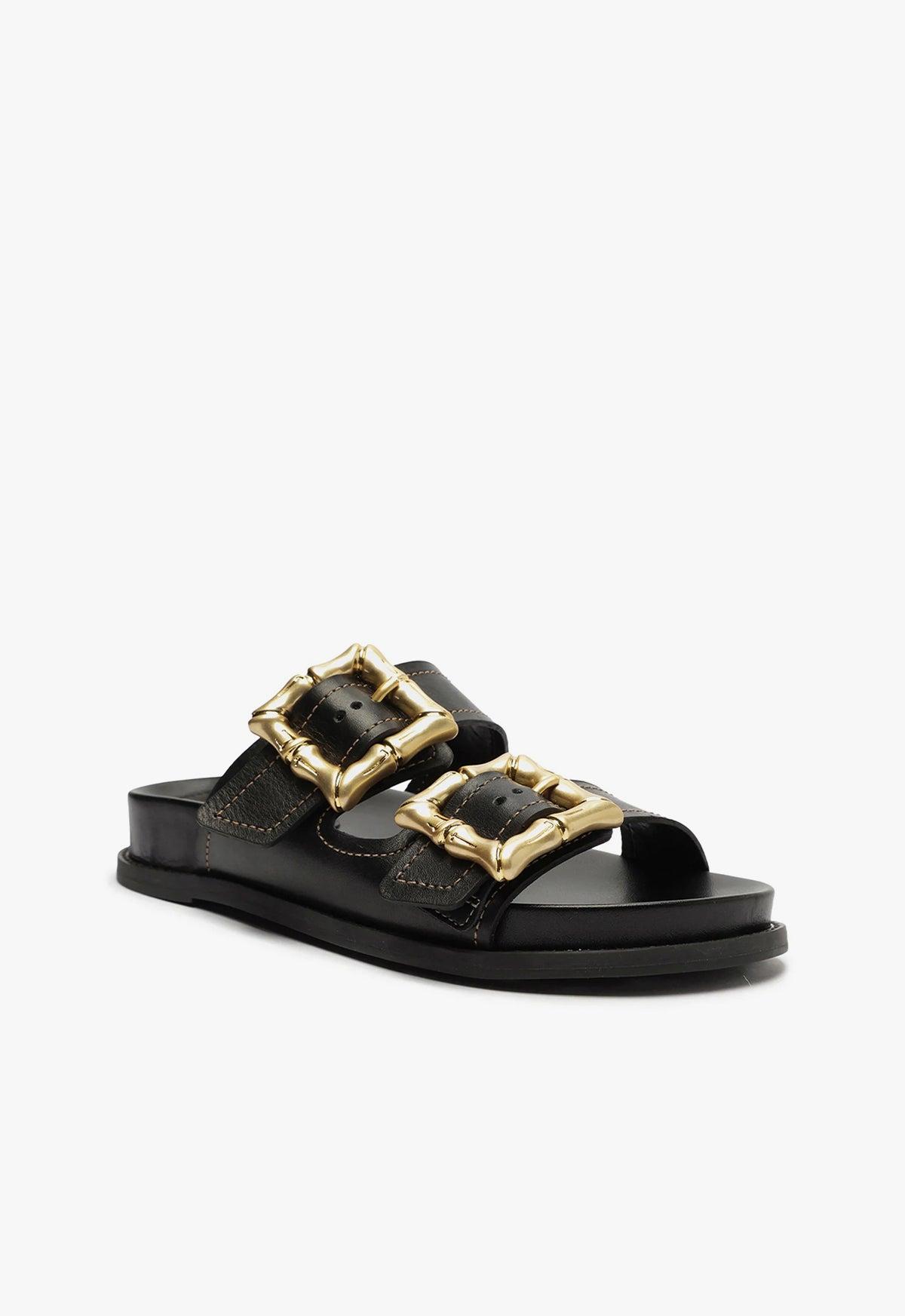 Enola Black Sporty Sandal Female Product Image