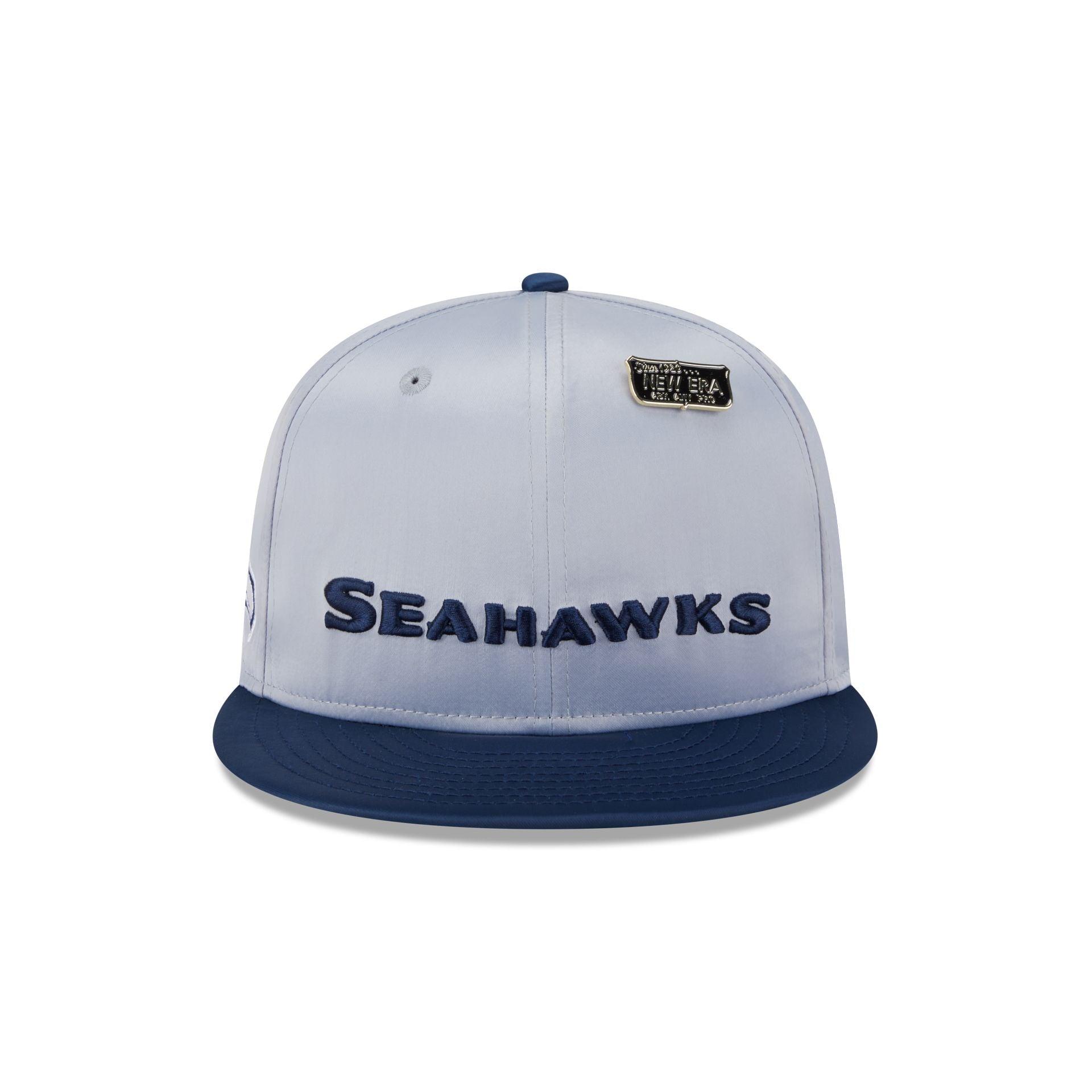 Seattle Seahawks Spring Satin 59FIFTY Fitted Hat Male Product Image
