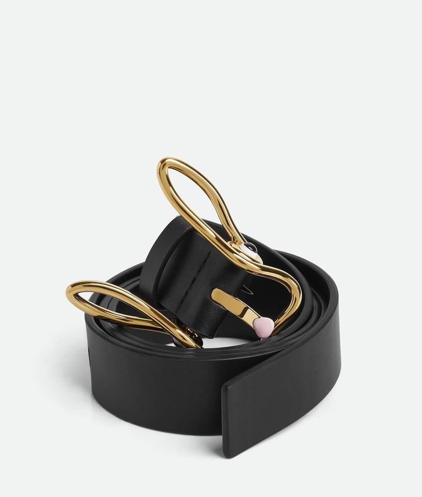 Women's Bunny Belt in Black Product Image
