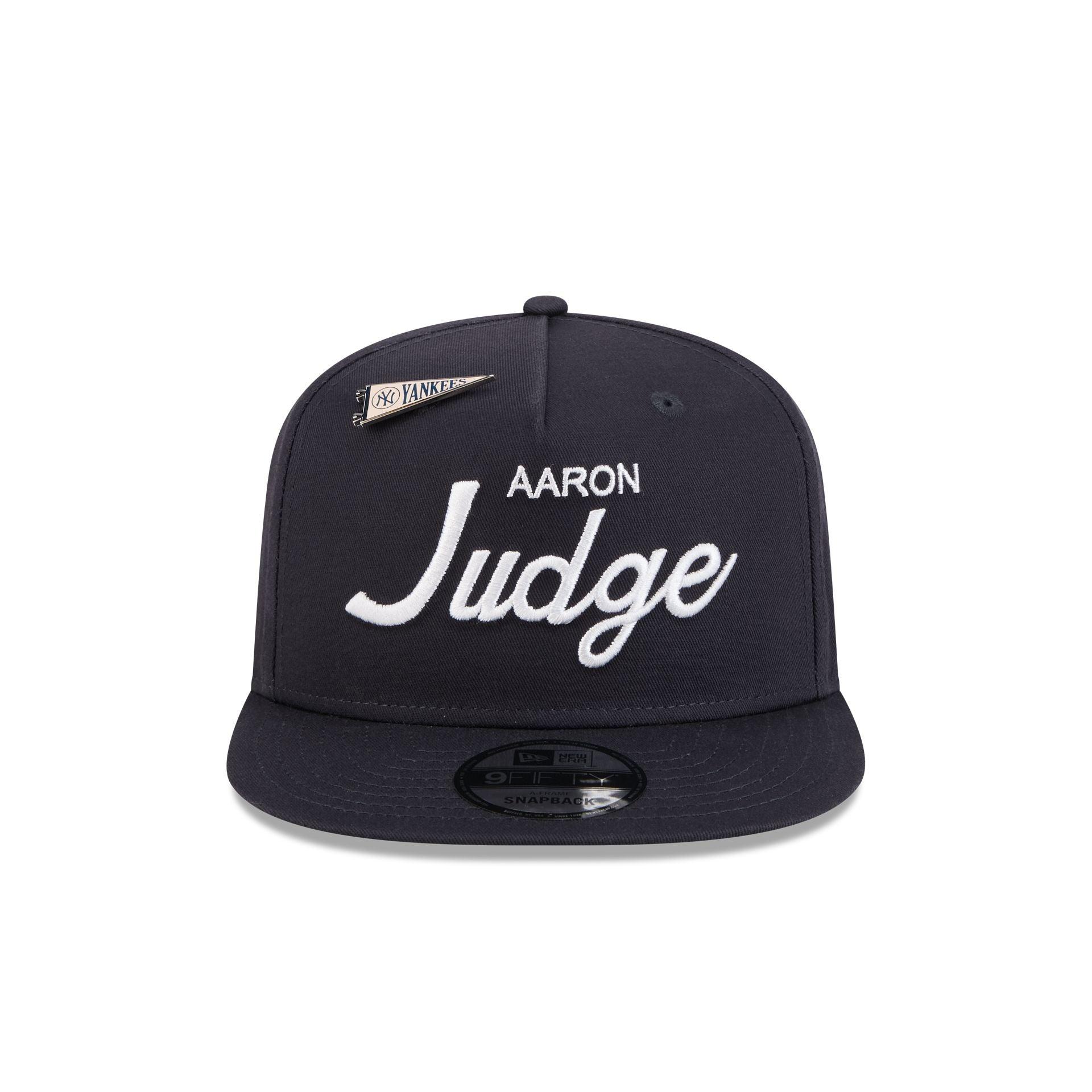 New York Yankees Aaron Judge 9FIFTY A-Frame Snapback Hat Male Product Image
