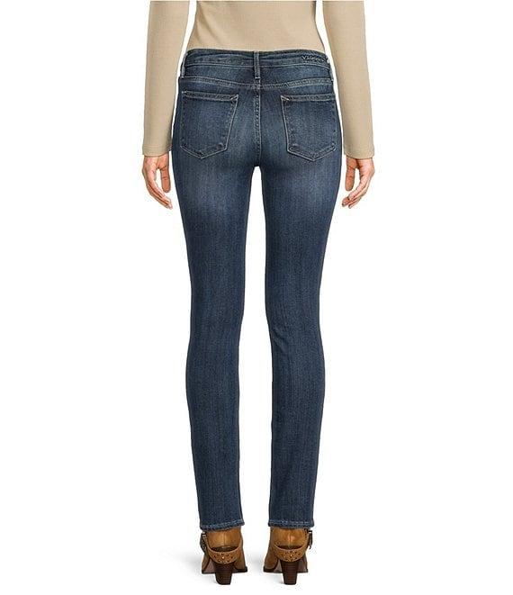 Vigoss Marley Mid Rise Straight Skinny Leg Jeans Product Image
