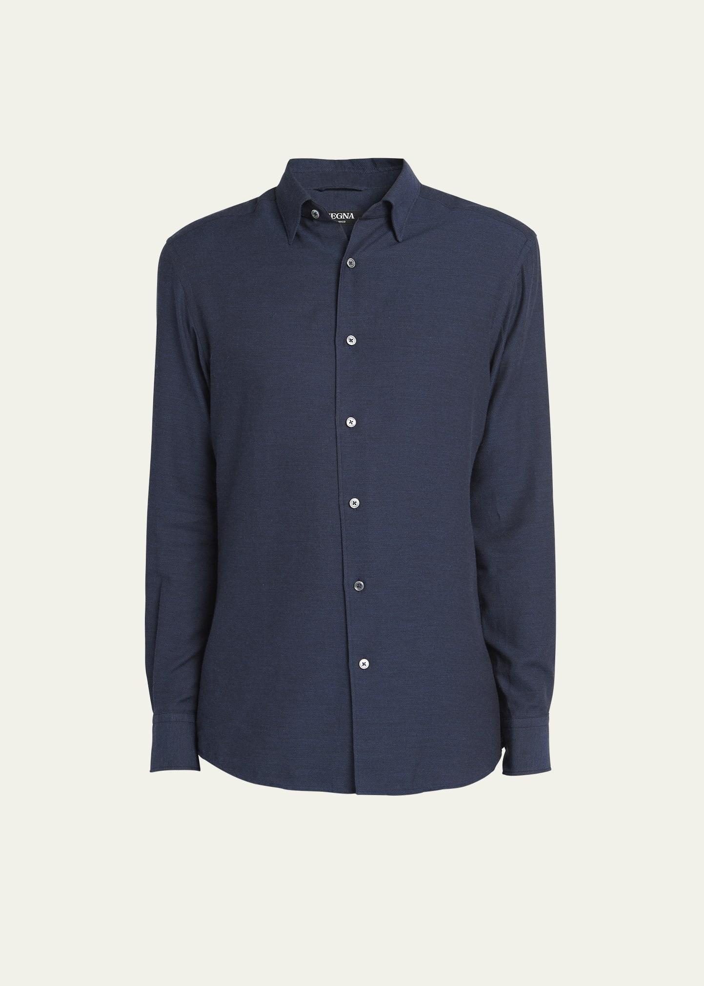 Mens Cashmere-Cotton Cashco Sport Shirt Product Image