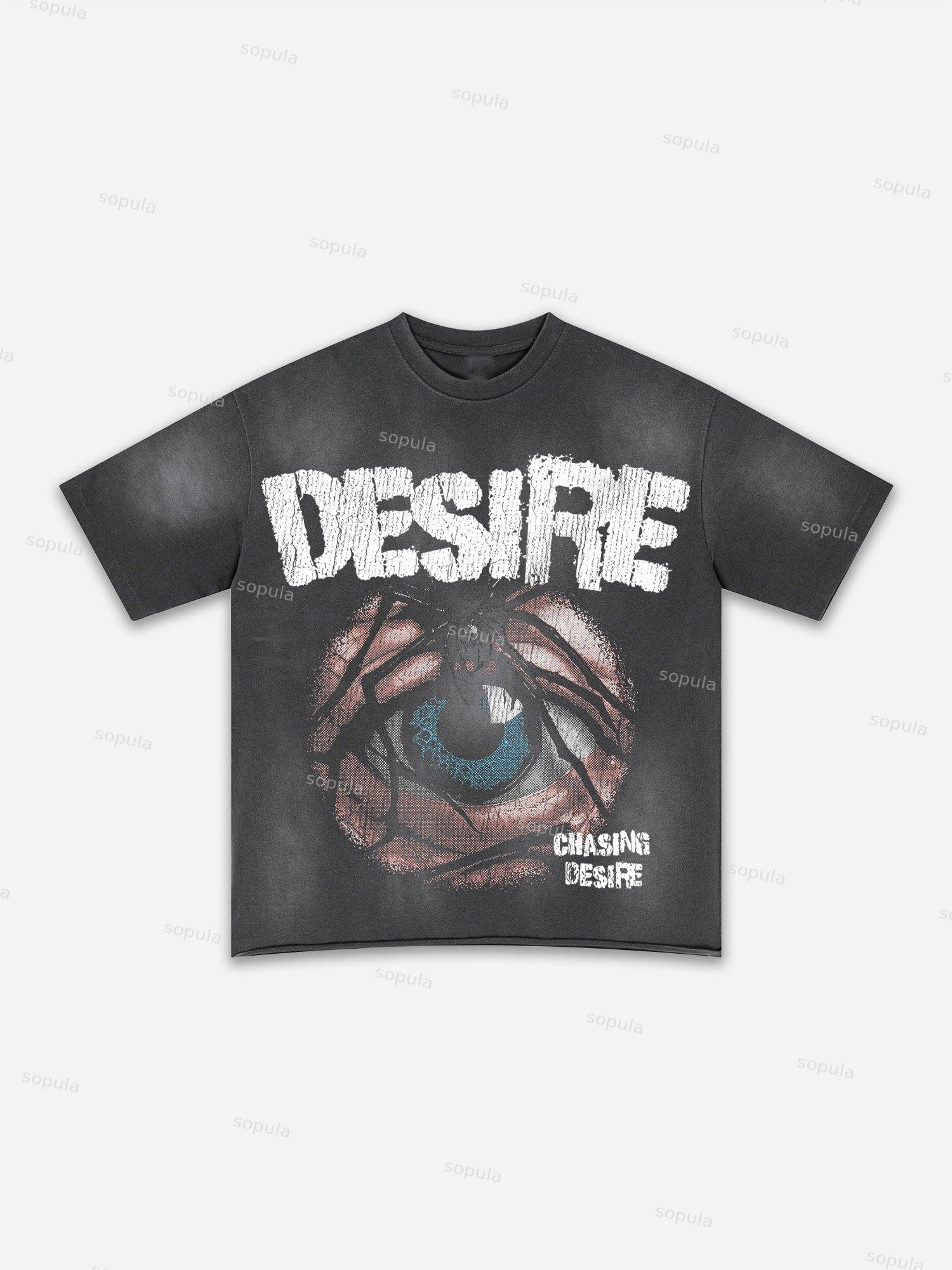 Fly By Choice X Spacestation Graphic Print Washed T-shirt Product Image