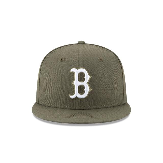 Boston Red Sox Olive 59FIFTY Fitted Hat Male Product Image