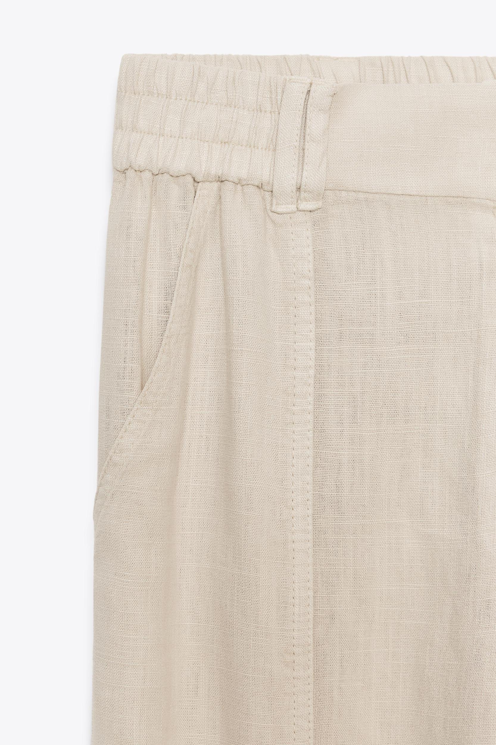 LINEN JOGGER PANTS Product Image
