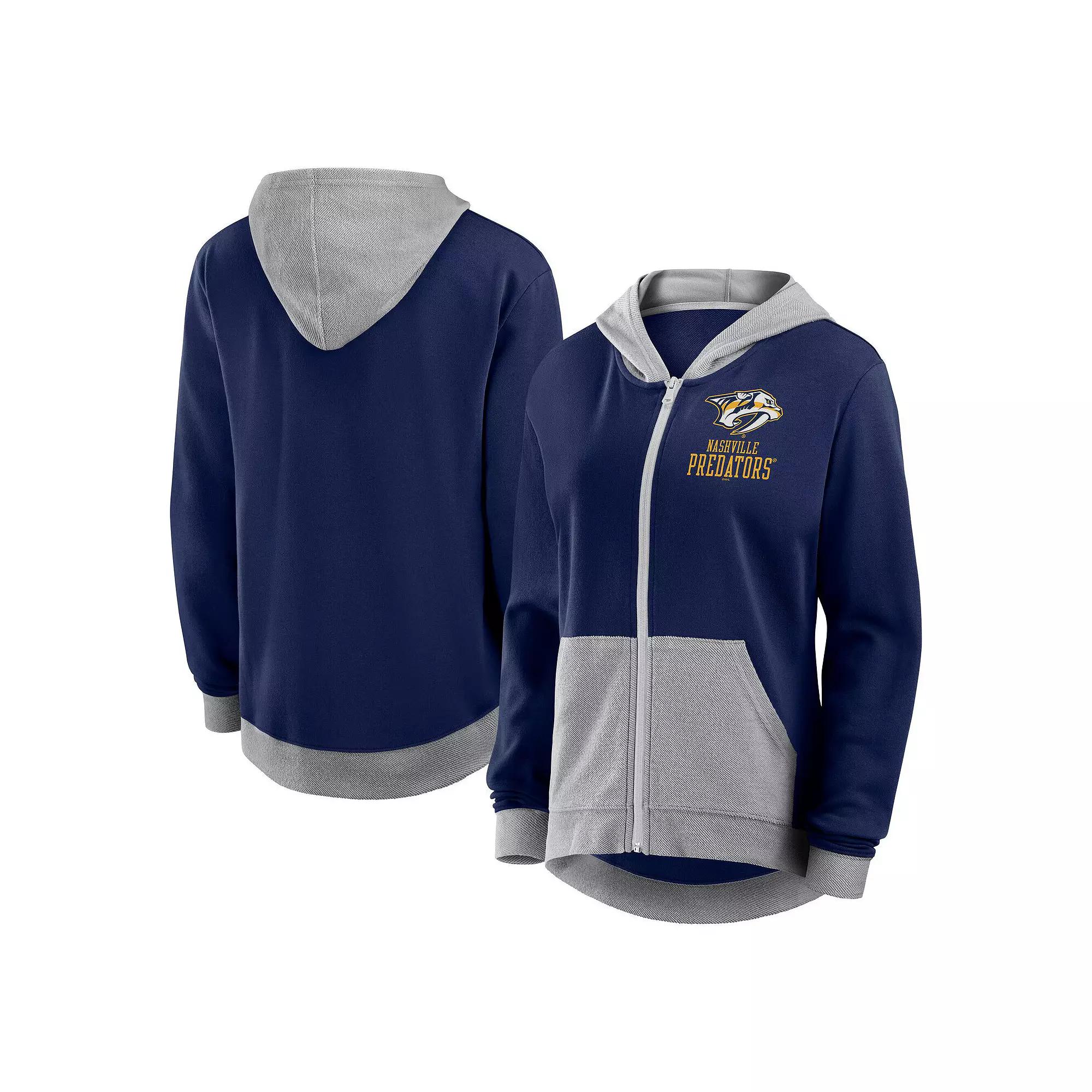 Women's Fanatics Black Baltimore Orioles Hit It French Terry Full-Zip Hoodie,  Product Image