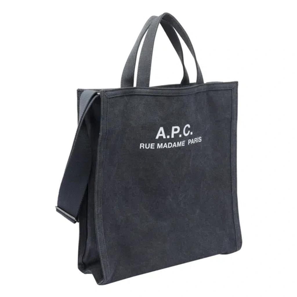 APC A.p.c. Men Recuperation Shopper Bag In Gray Product Image