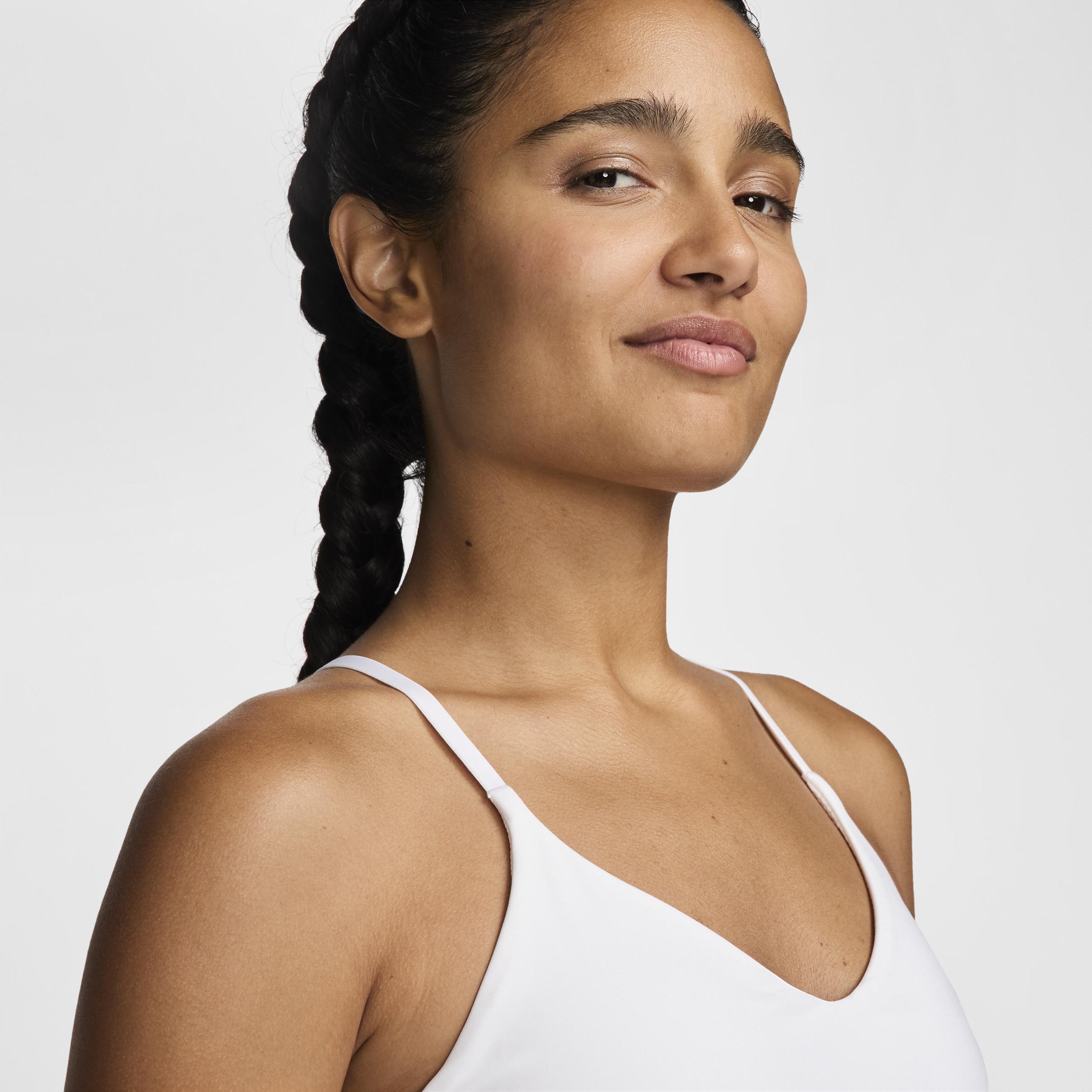 Nike Womens Indy Light-Support Padded Sports Bra Tank Top | FV6489-100 Product Image