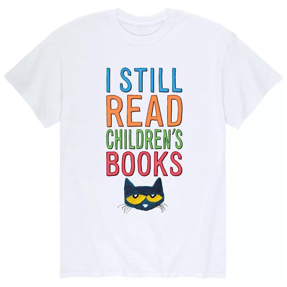 Men's Pete The Cat Childrens Book Tee,  Product Image