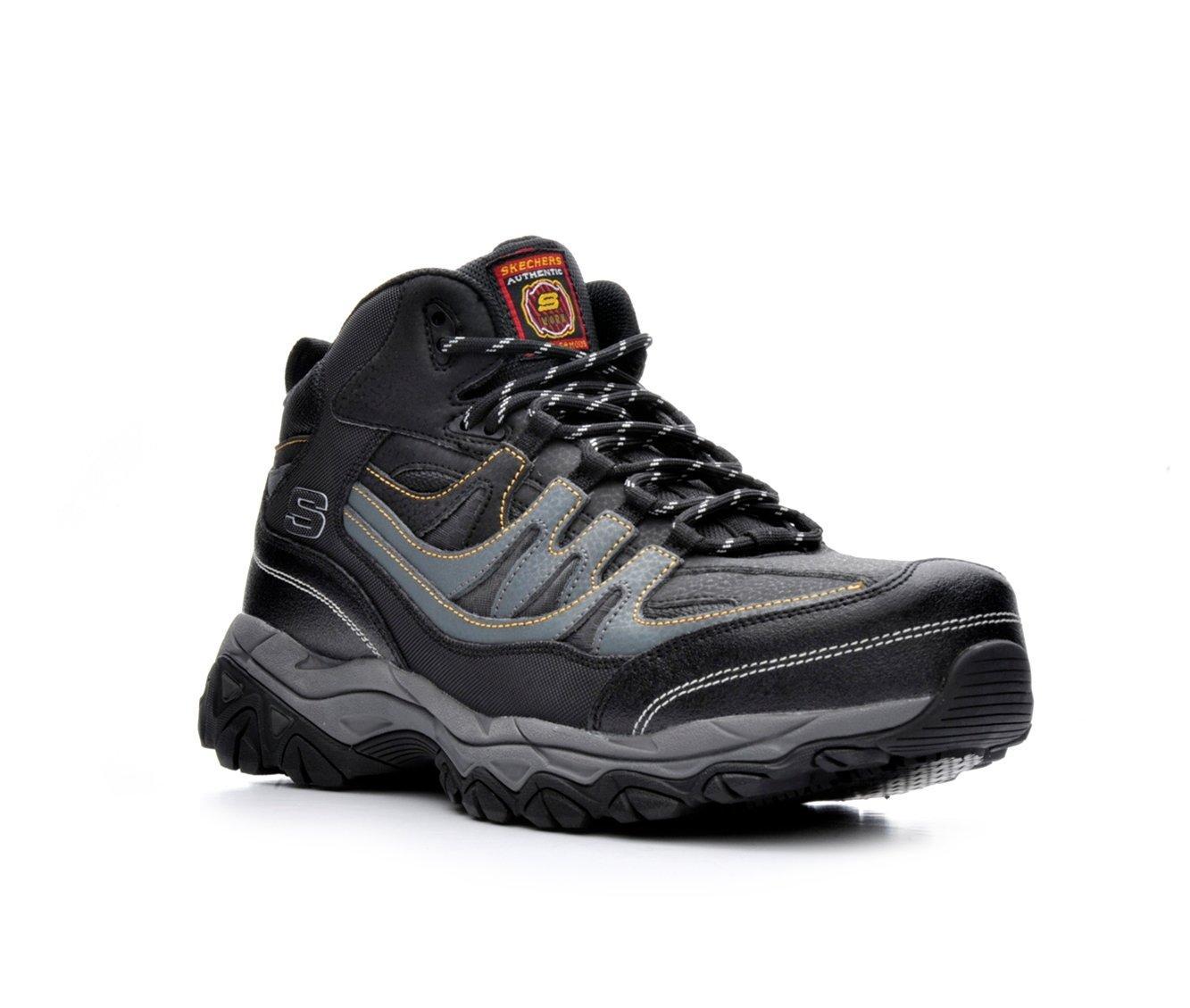 Men's Skechers Work Rebem 77108 Steel Toe Work Boots Product Image