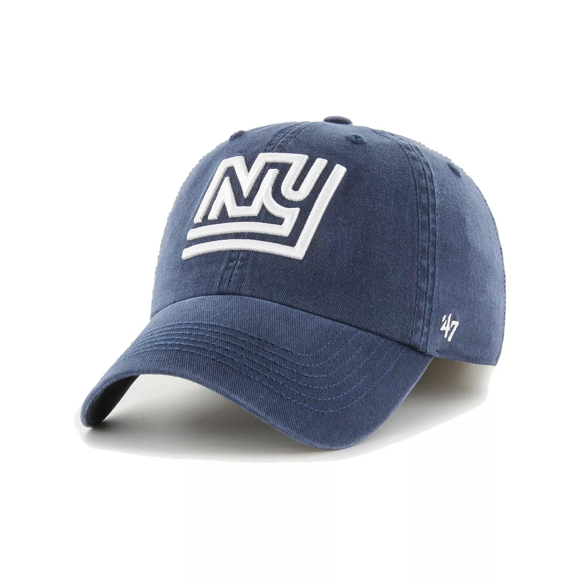Men's '47 Navy New York Giants Gridiron Classics Franchise Legacy Fitted Hat,  Product Image