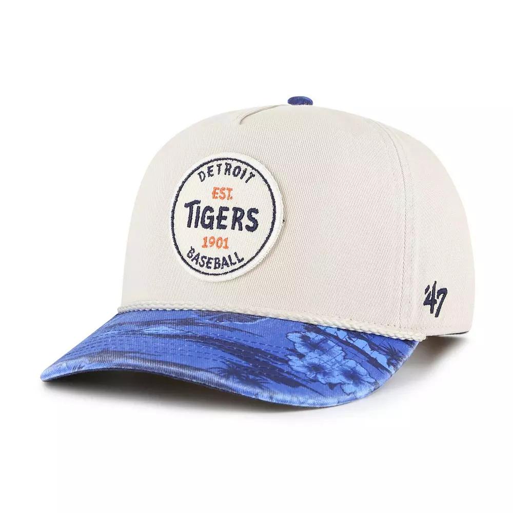 Men's '47 Cream/Navy Detroit Tigers Fiji Rope Hitch Adjustable Hat, Beige Product Image