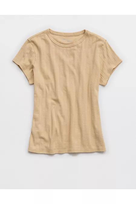 Aerie Pointelle Vintage T-Shirt Women's Product Image