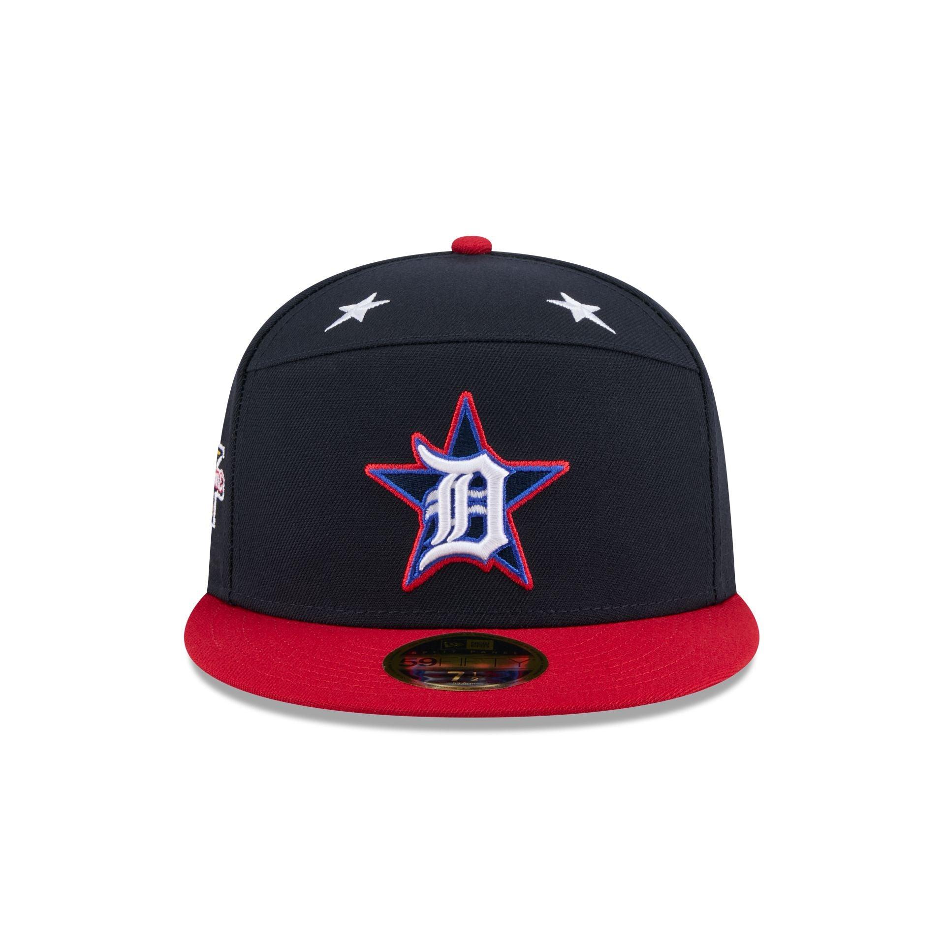 Detroit Tigers 2025 All-Star Game Workout Split Panel 59FIFTY Fitted Hat Male Product Image