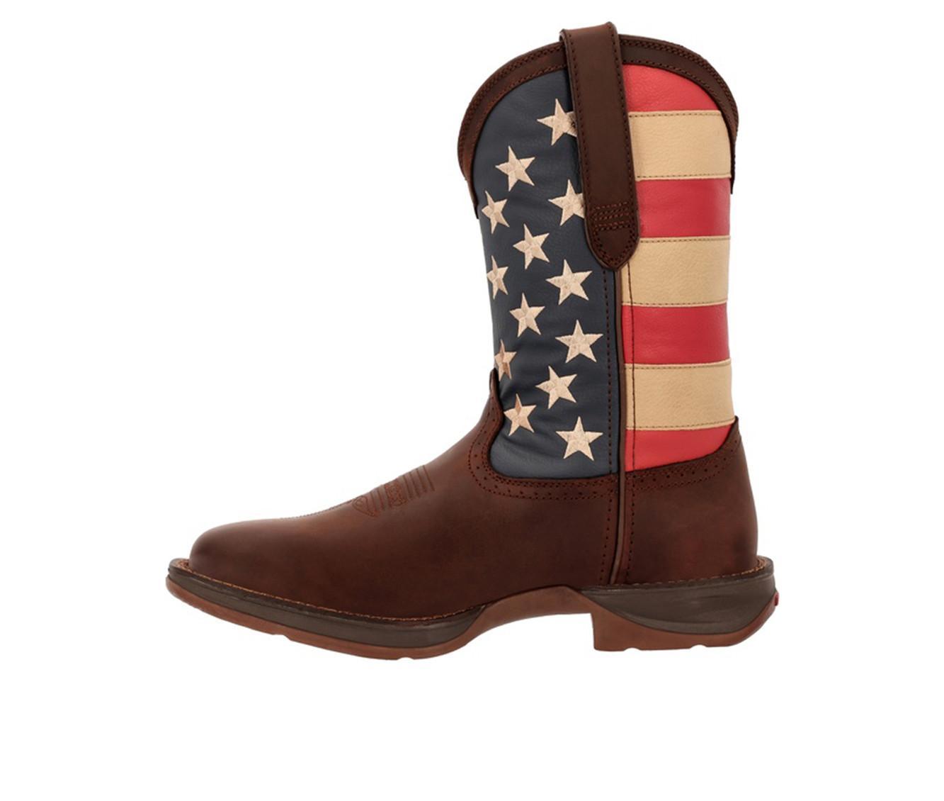 Men's Durango Patriotic Pull-On Western Flag Boot Cowboy Boots Product Image
