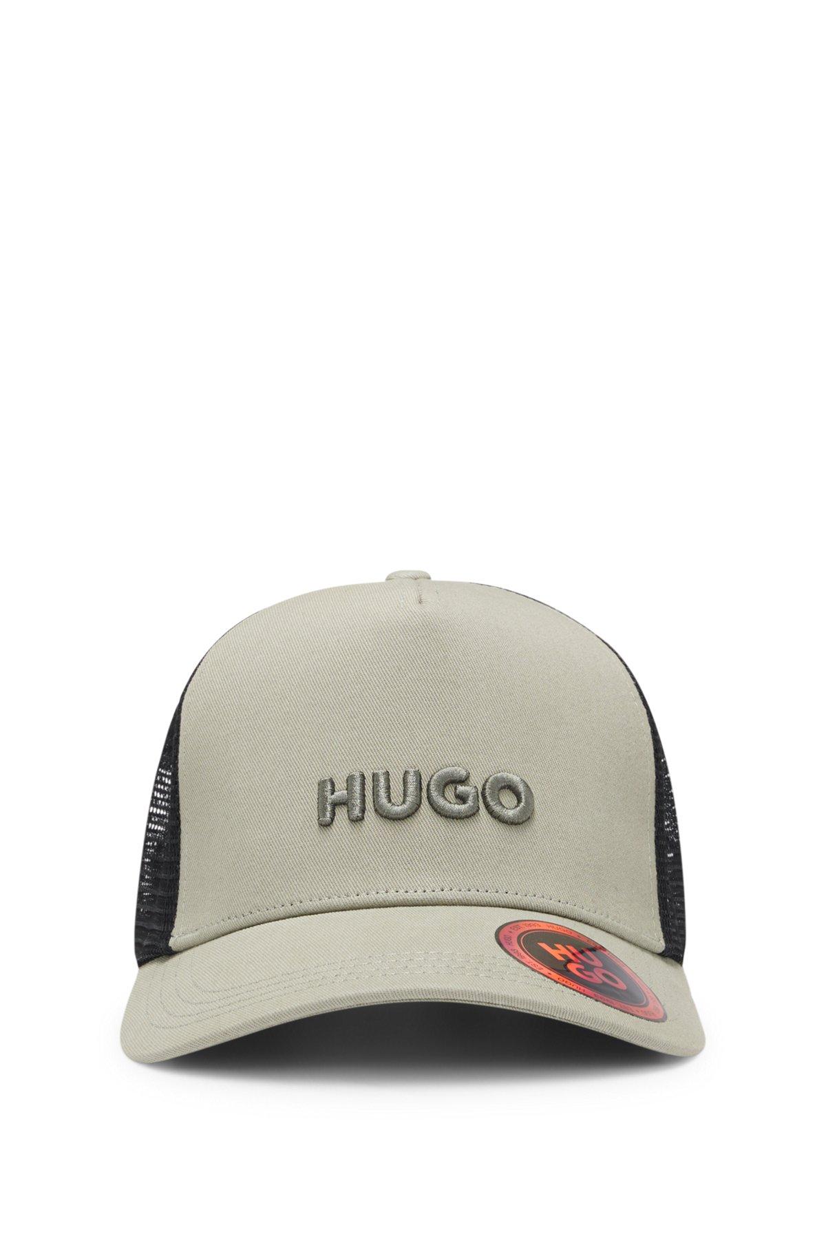 Mesh-panel cap in cotton twill Product Image