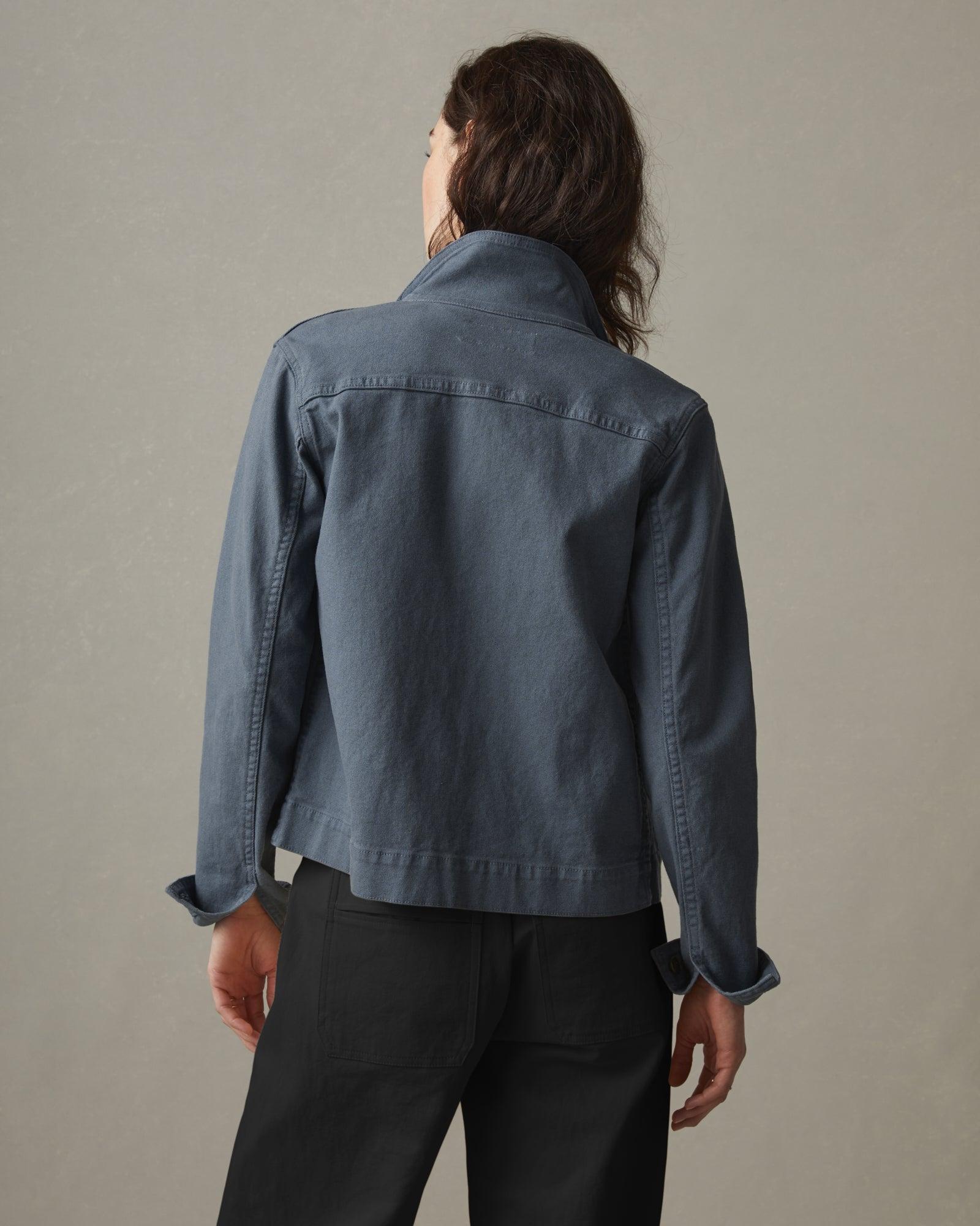 Women's Roughneck Chore Jacket - Vintage Indigo Female Product Image
