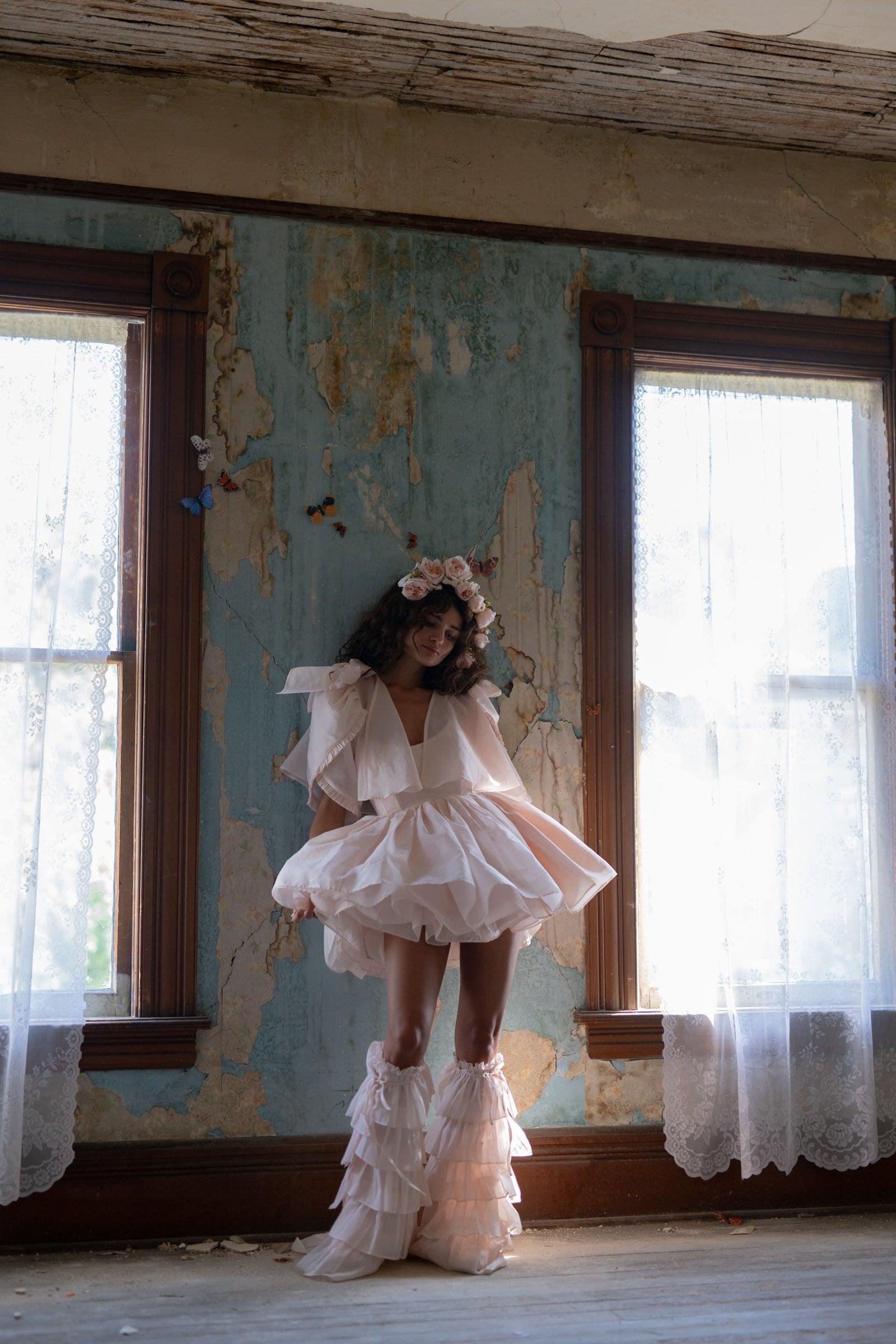 The Blush Dreamgirl Capelet Product Image