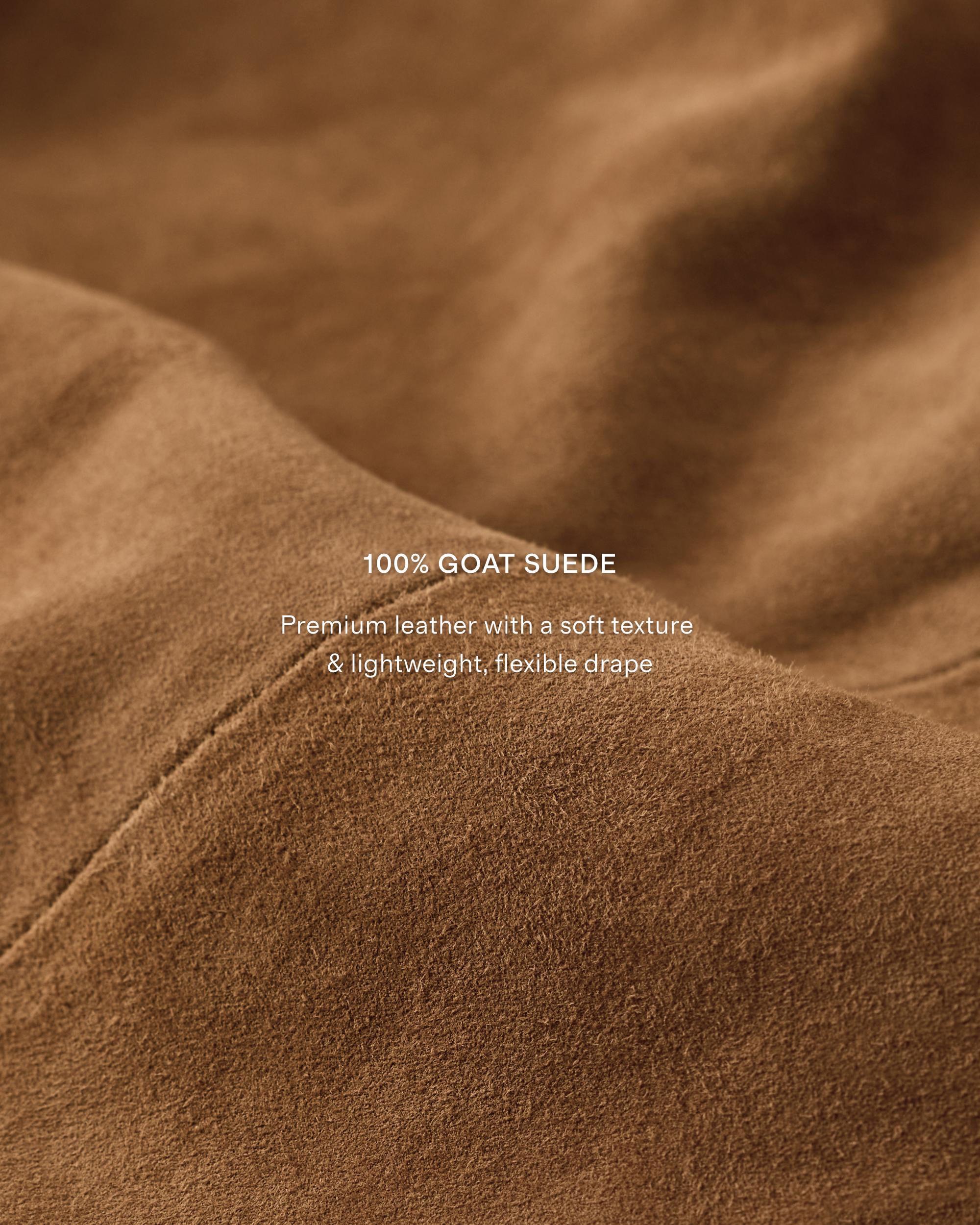 Quince | Men's 100% Suede Bomber Jacket Suede Leather Product Image