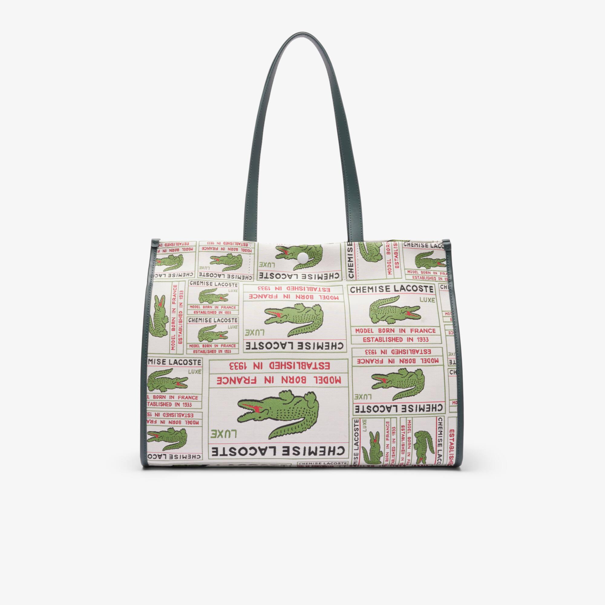 Large Heritage Jacquard Tote Product Image