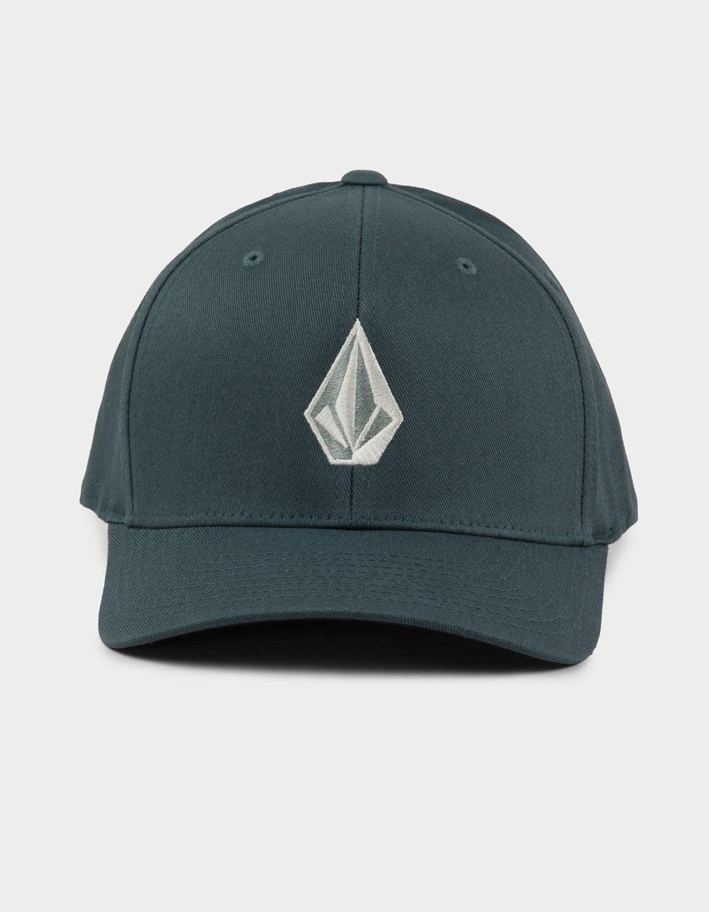 VOLCOM Full Stone Flexfit Hat - GREEN Product Image