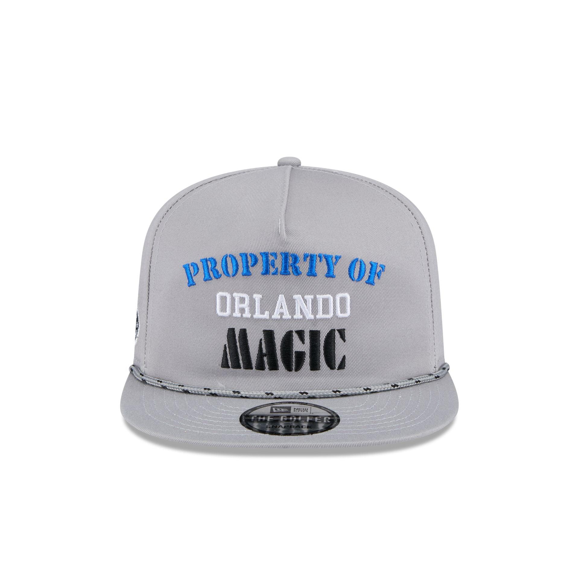 Orlando Magic Vintage Gray Rope Golfer Hat Male Product Image